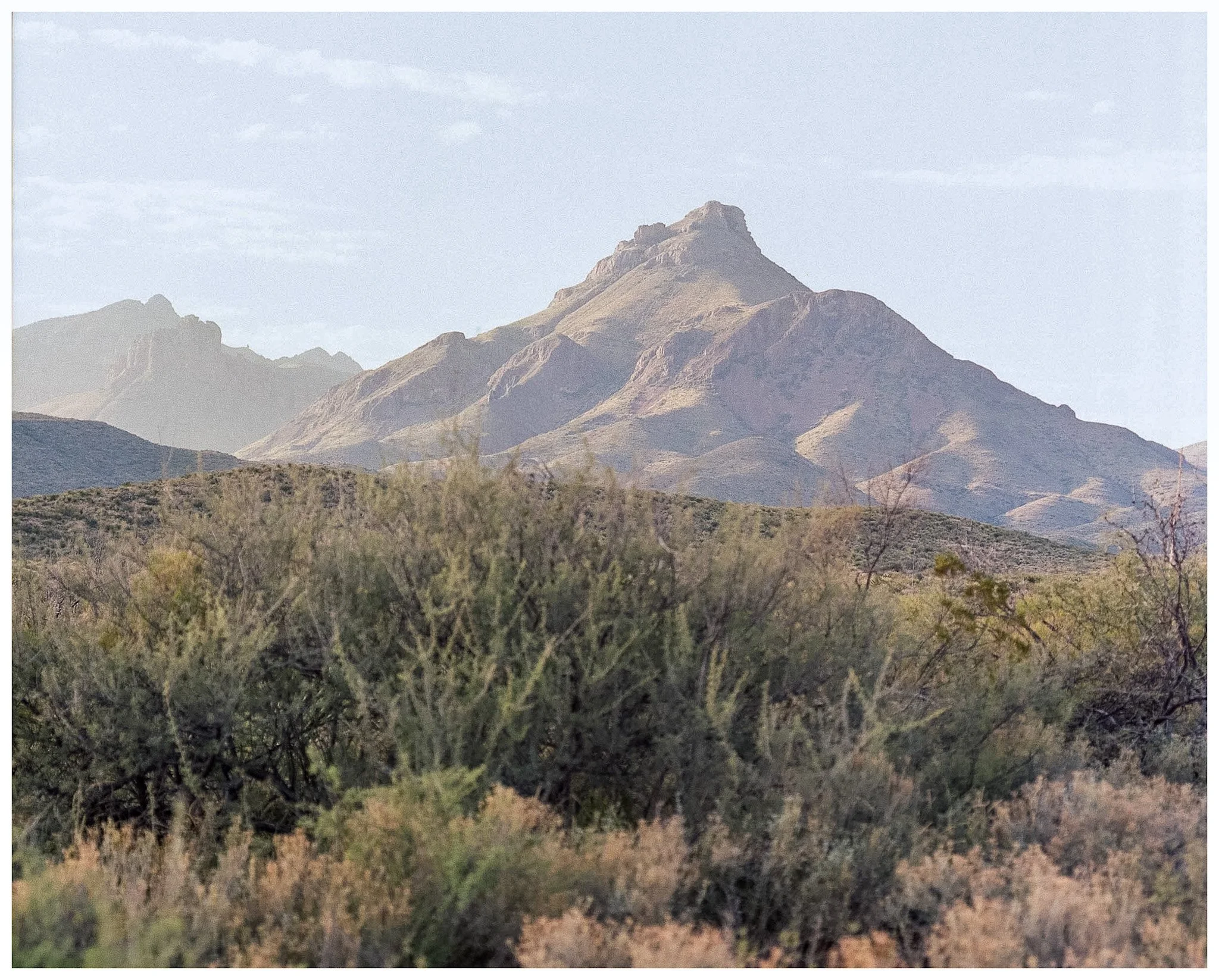 The Chisos Mountains in Big Bend National Park  #4