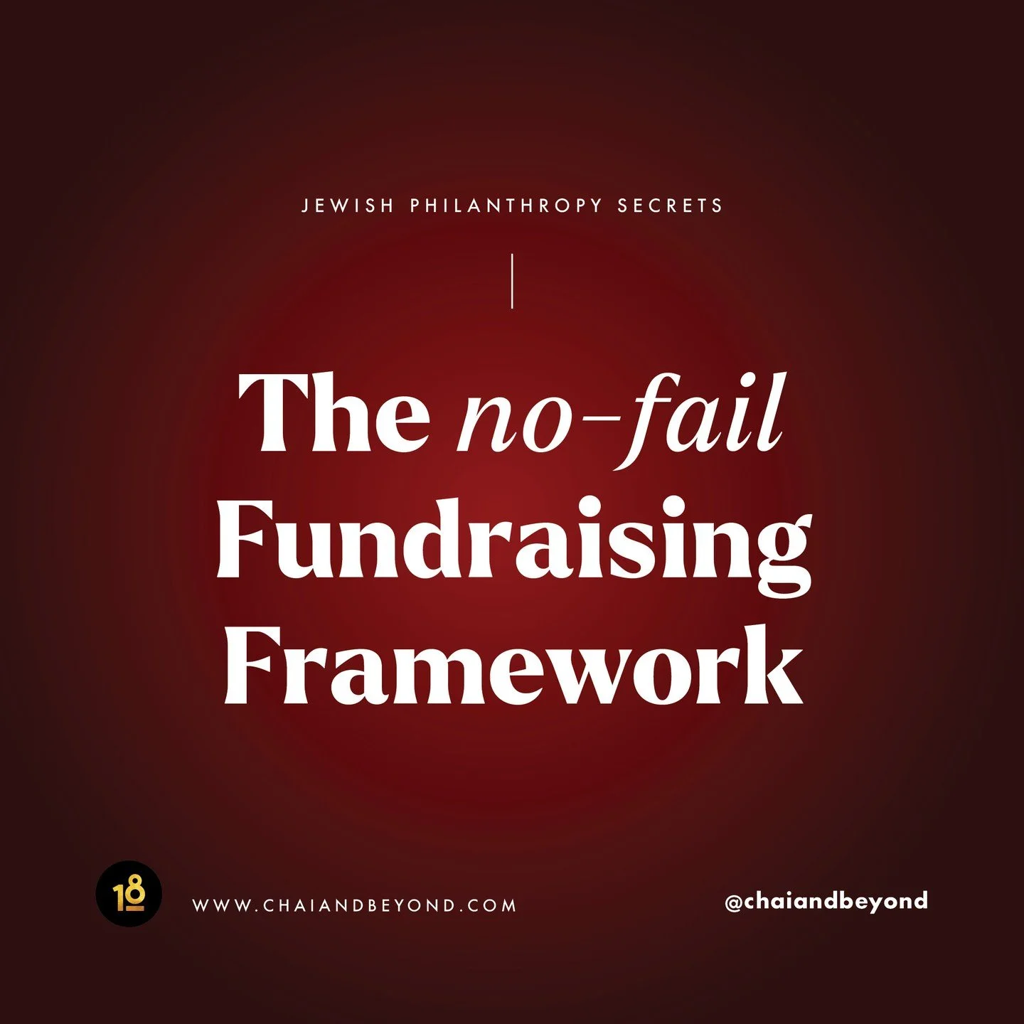 Tight frameworks are the secret element that help your presentations shine. 

Double your pleasure, double the funds.
As you simplify your process, you will see more and more fundraising success.

Ready to start? We're here to help. 
Through research