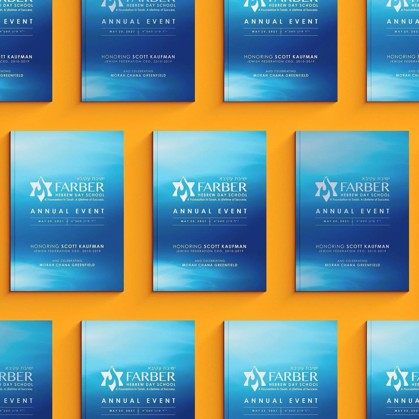 Getting ready to wrap up the year which has been amazing, thanks to our wonderful clients and each and every one of you.

It is an honor to be a part of so many wonderful fundraisers in our community!

Thanks to @farberhebrewdayschool for partnering 