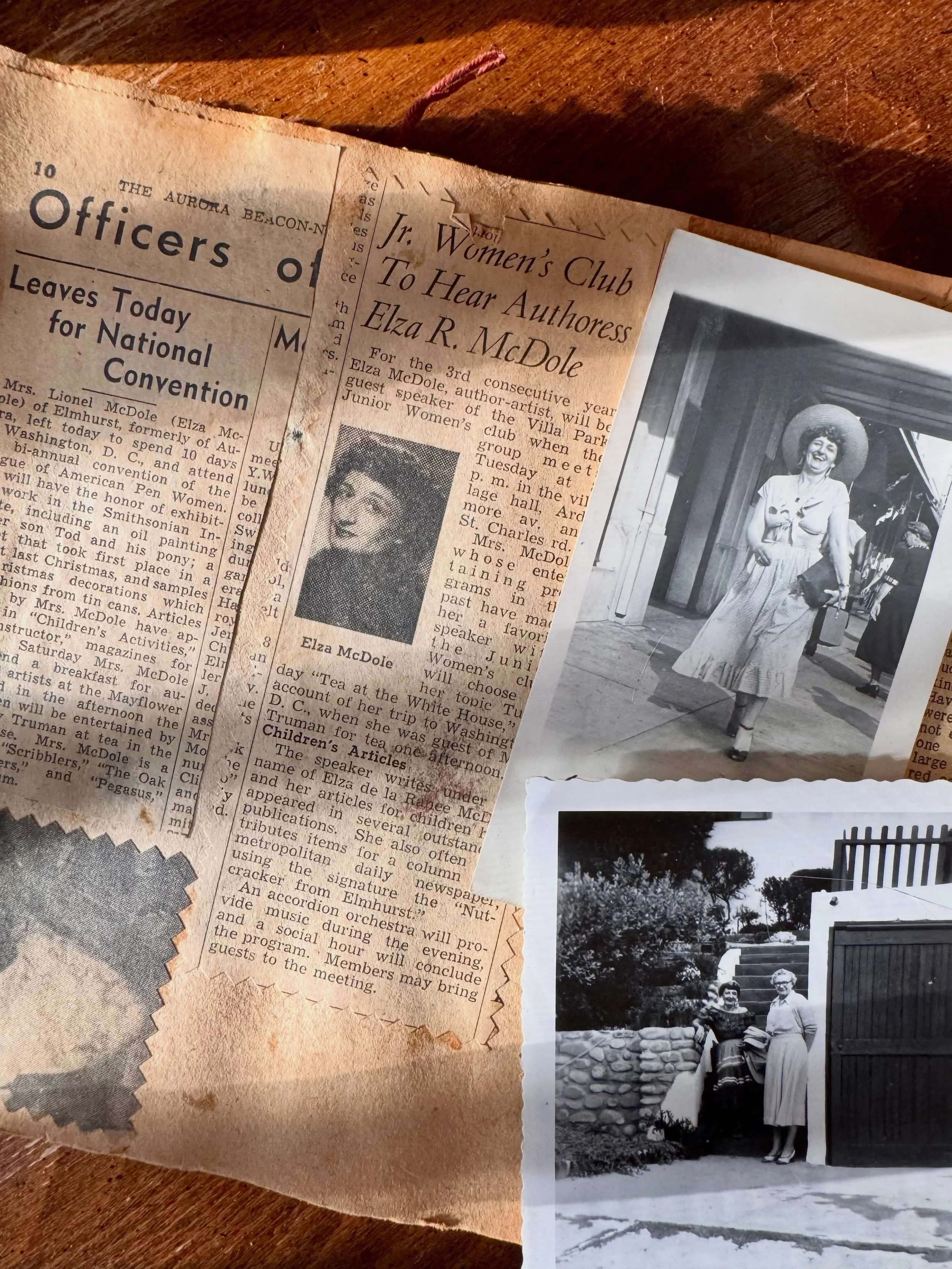 So&hellip;who&rsquo;s Elza? 

Elza Creative is named in honor of my great-grandmother, Elza Ramey McDole&mdash;an artist, writer, lecturer, and lifelong hobbyist whose work appeared in national publications and institutions, including the Smithsonian