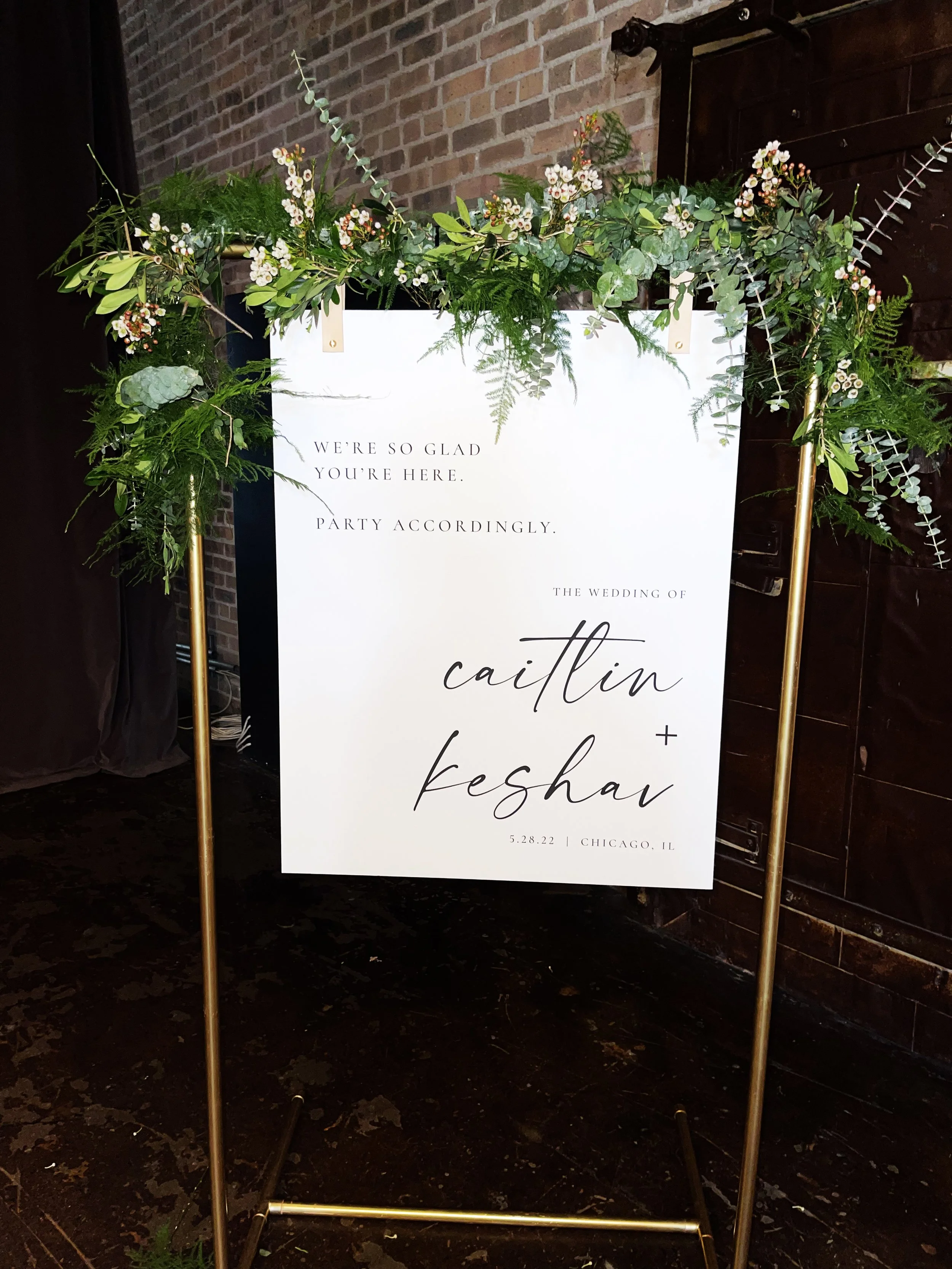 Cait & Shav Welcome Sign.jpg