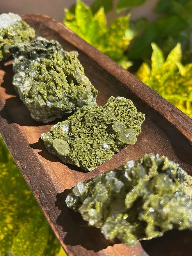 Fairy Forest Epidote | The Talisman of Verdant Expansion
