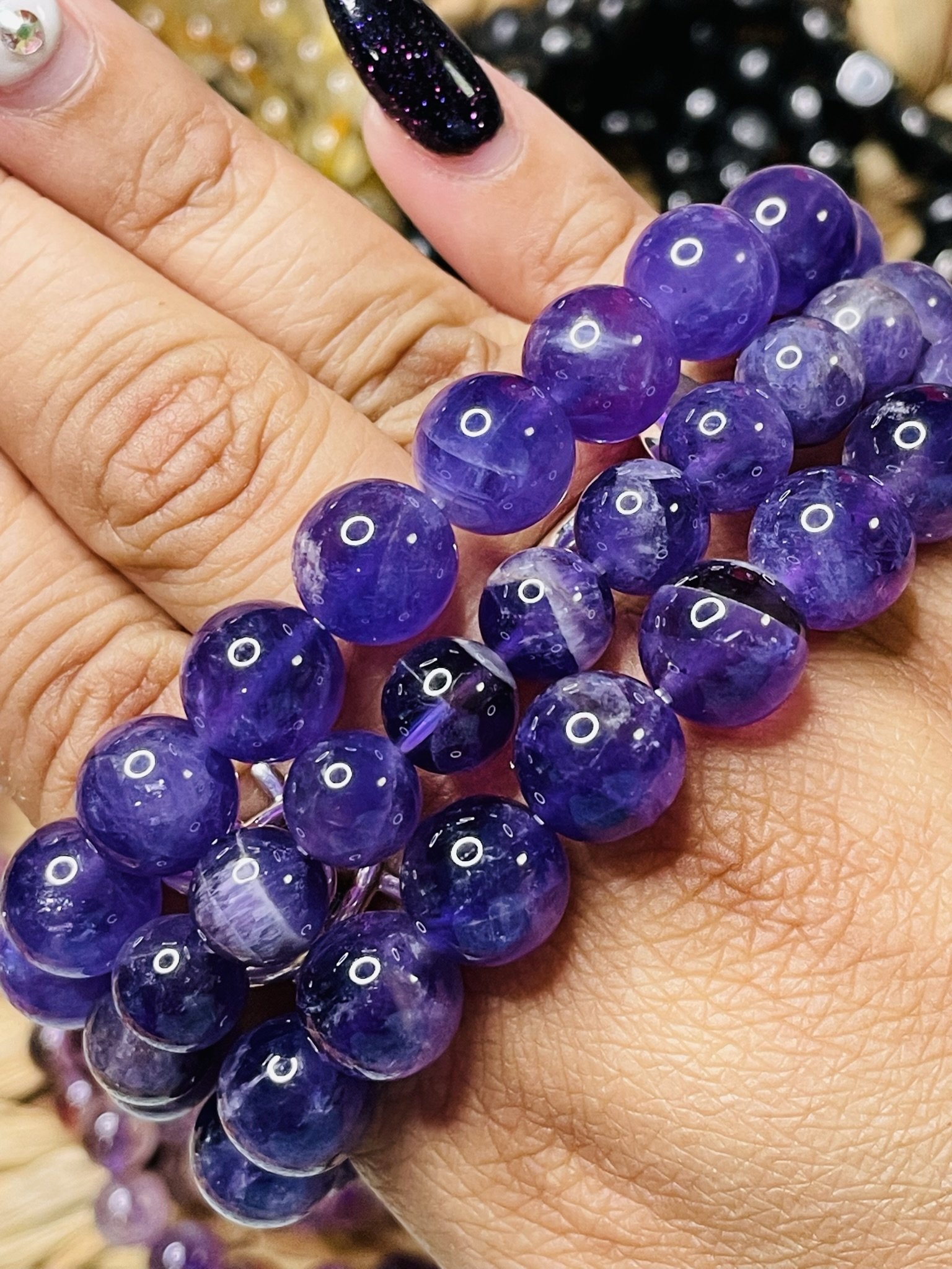Amethyst Bracelet | The Loom of Spiritual Sovereignty