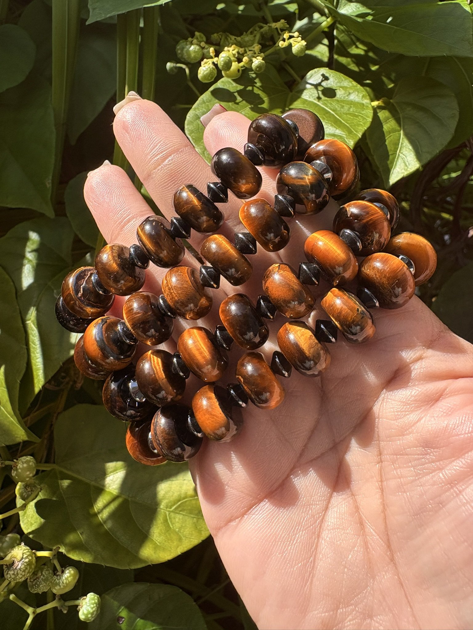 The Golden Vanguard | Tiger Eye & Hematite