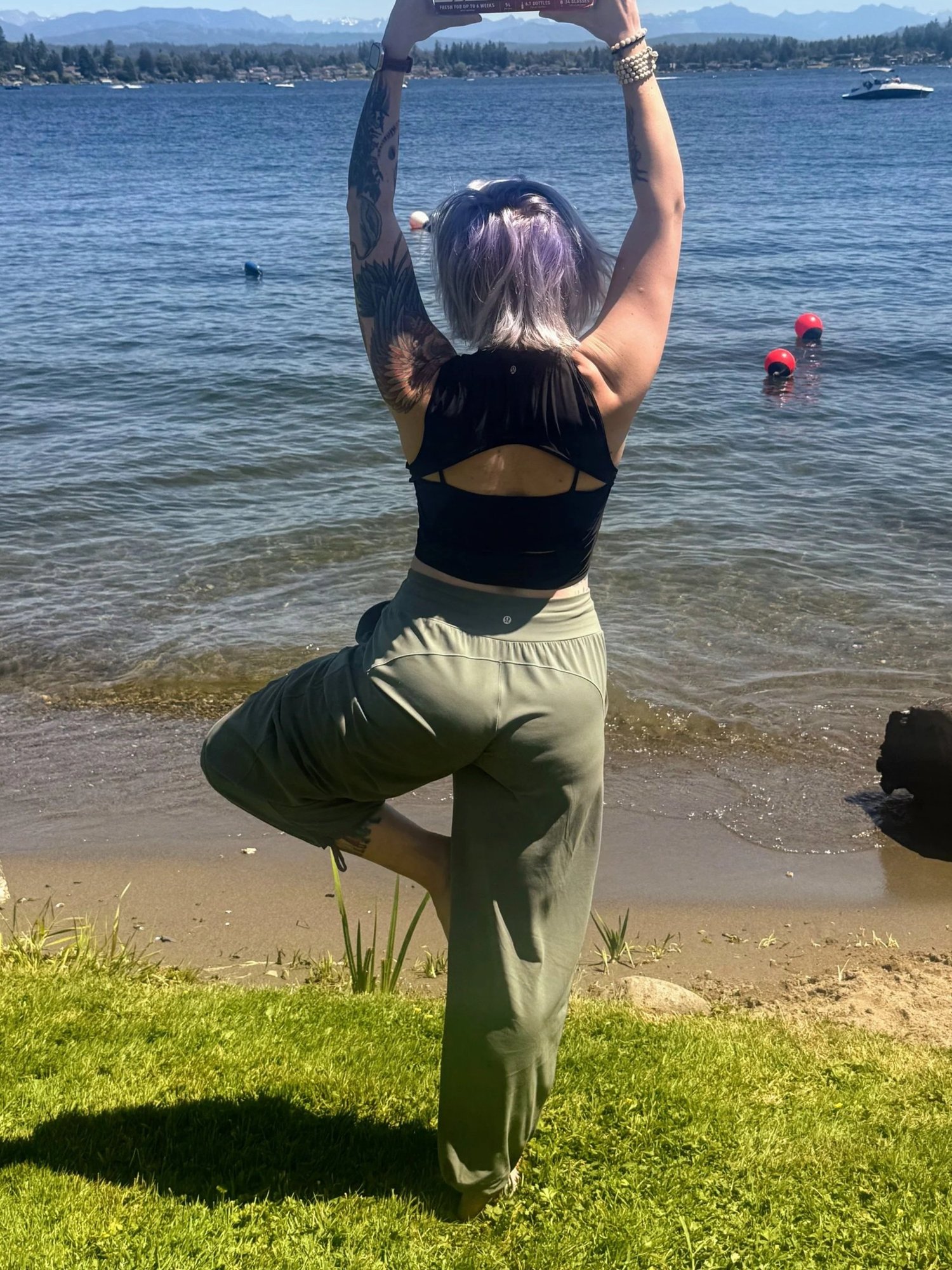 Inside the Arise Yoga Movement studio in Juanita Village, Kirkland