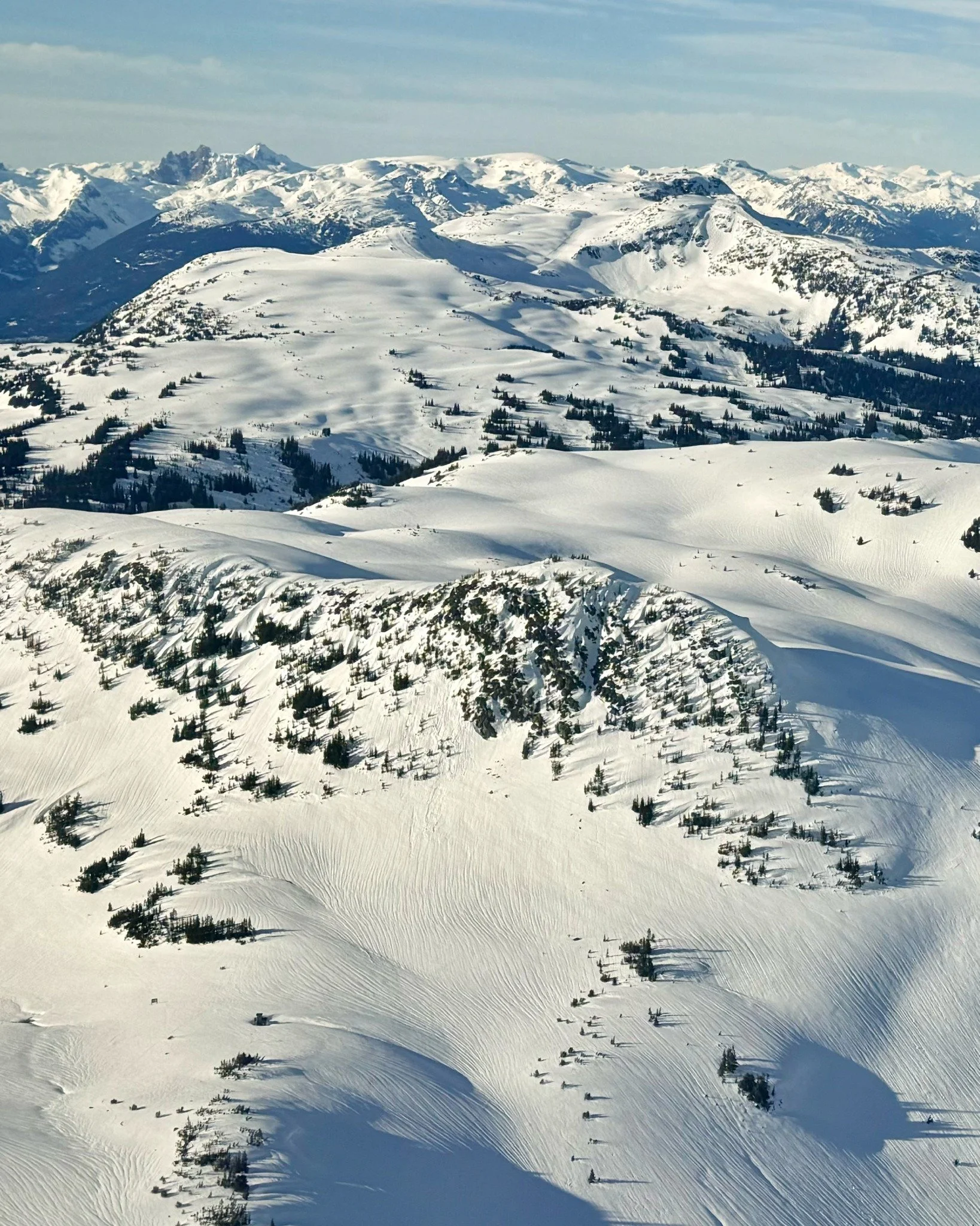 March Break energy is building down below.

Up here, it&rsquo;s just the mountains doing their thing. 

PC | @brianpothoven