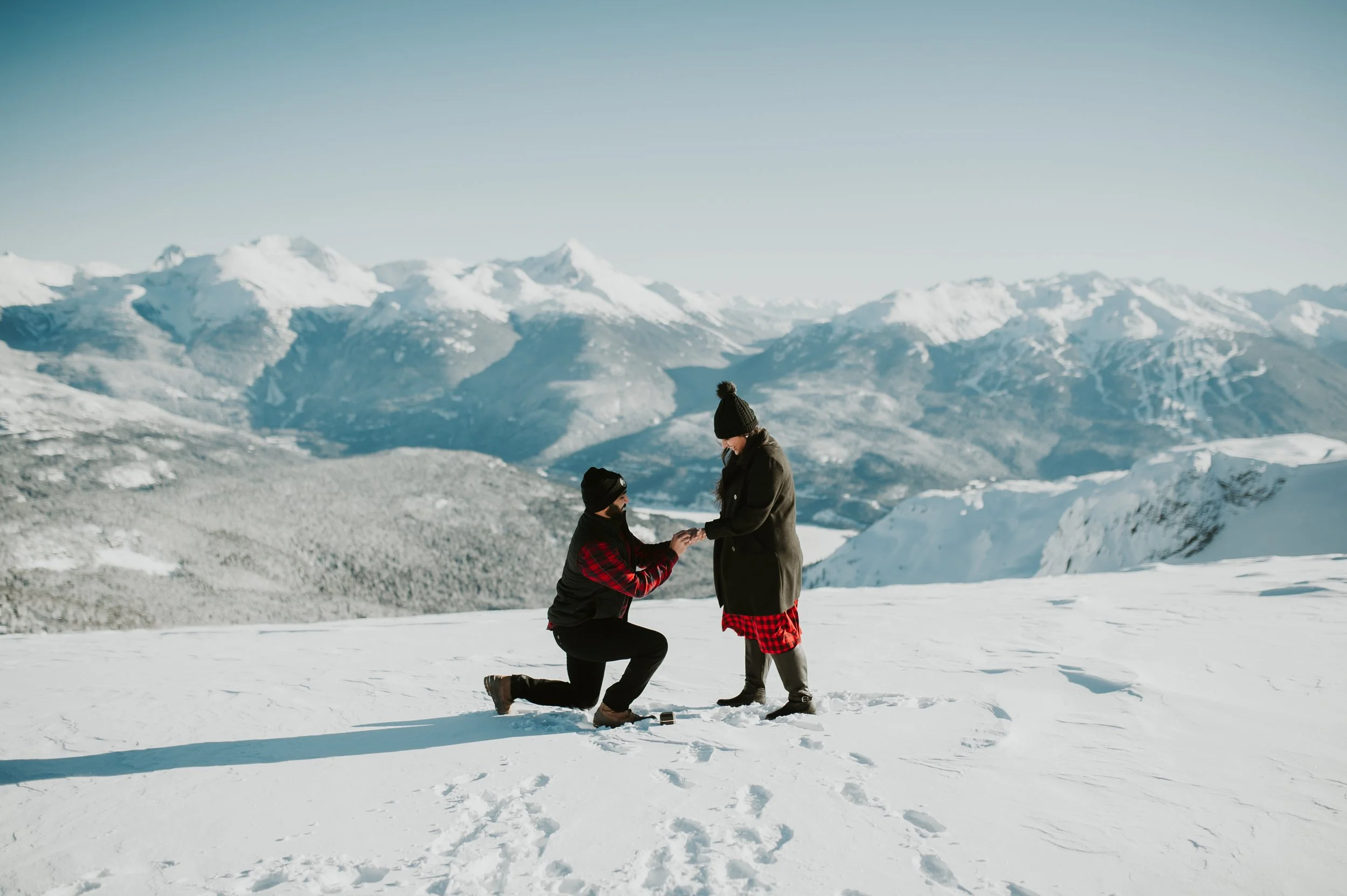 Romantic Anniversary Helicopter Rides Over Whistler