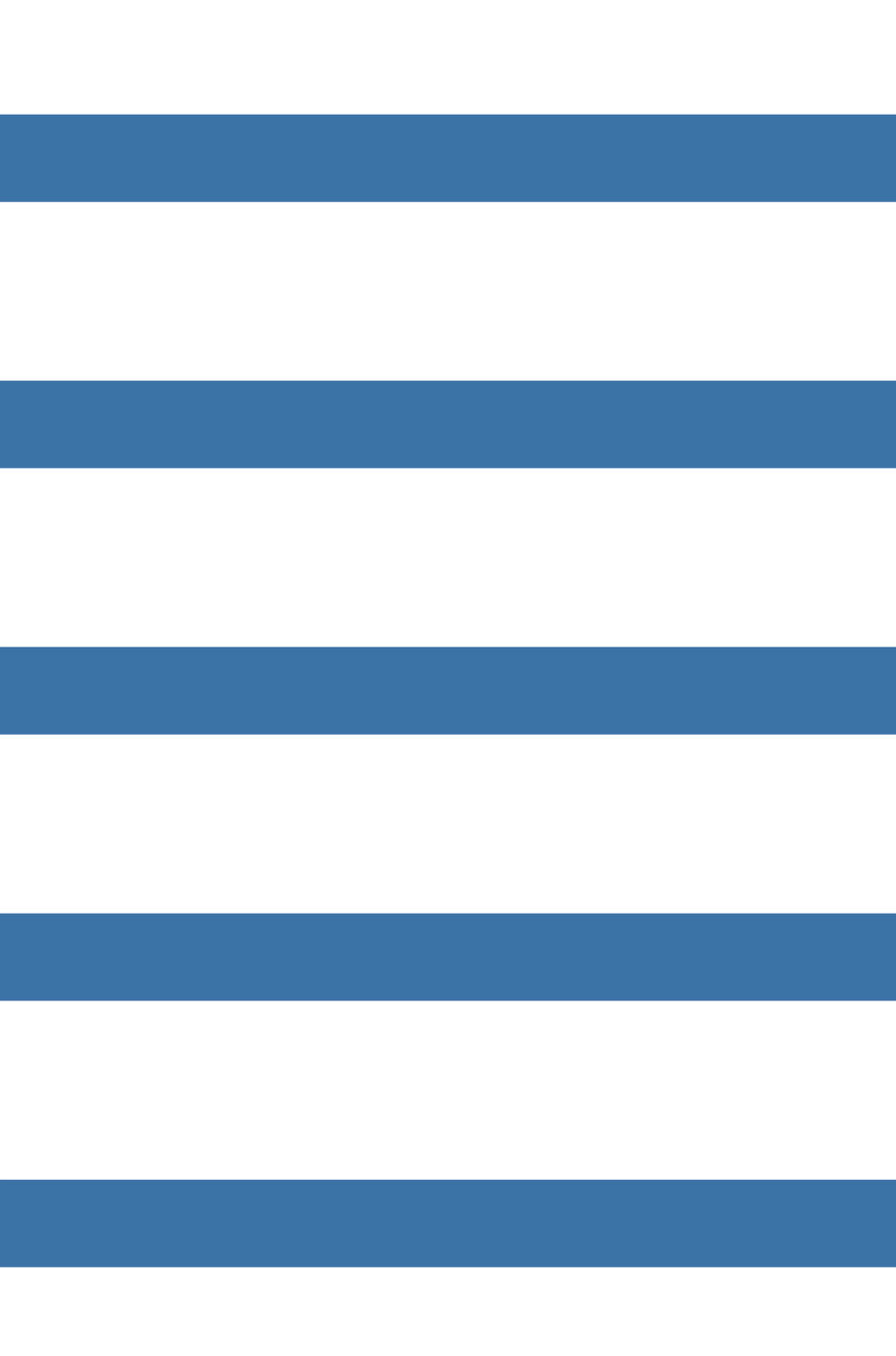 The image features blue and white horizontal stripes.