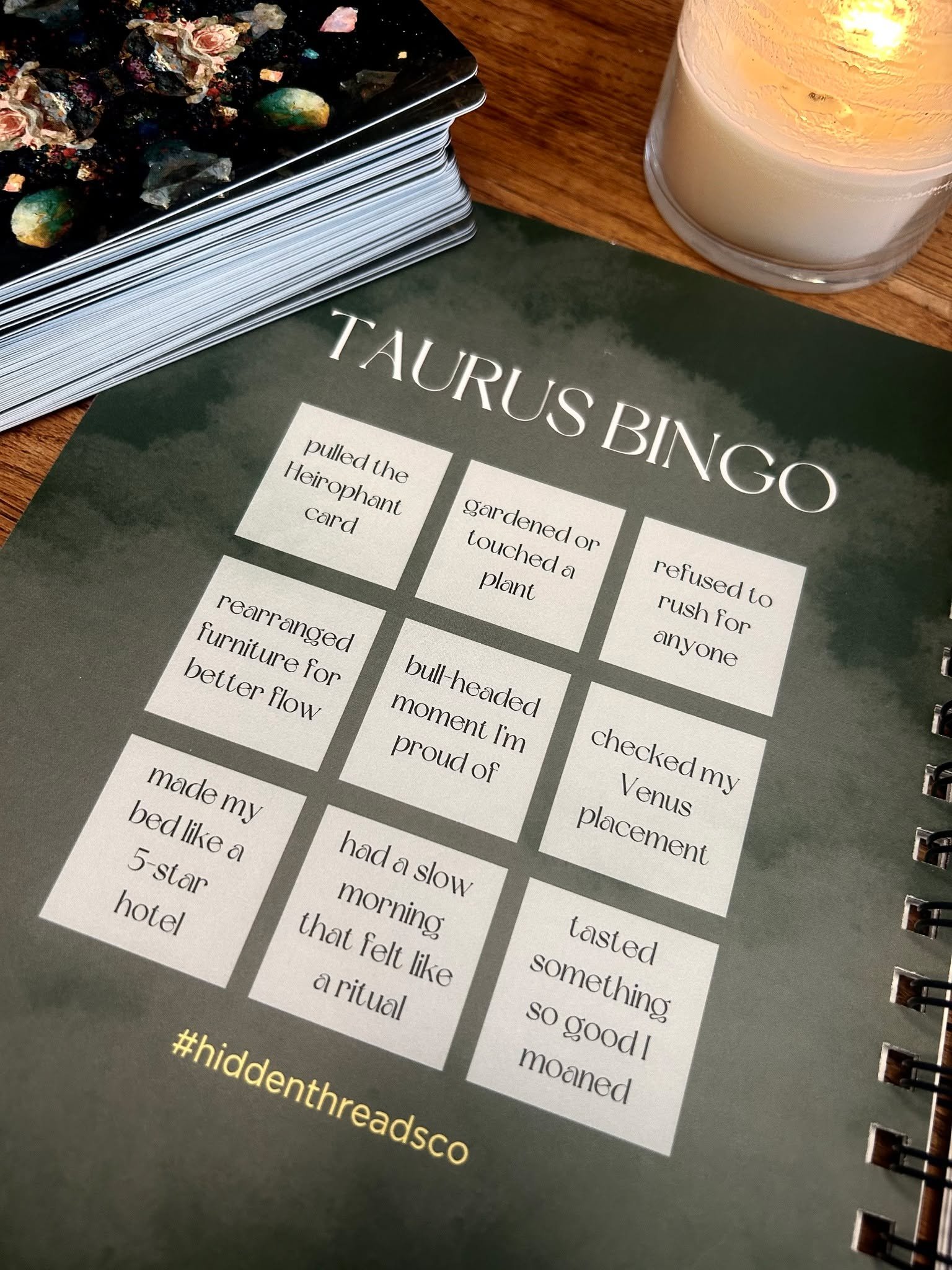 How is your Taurus bingo going? Comment below or tag us in yours. 💫