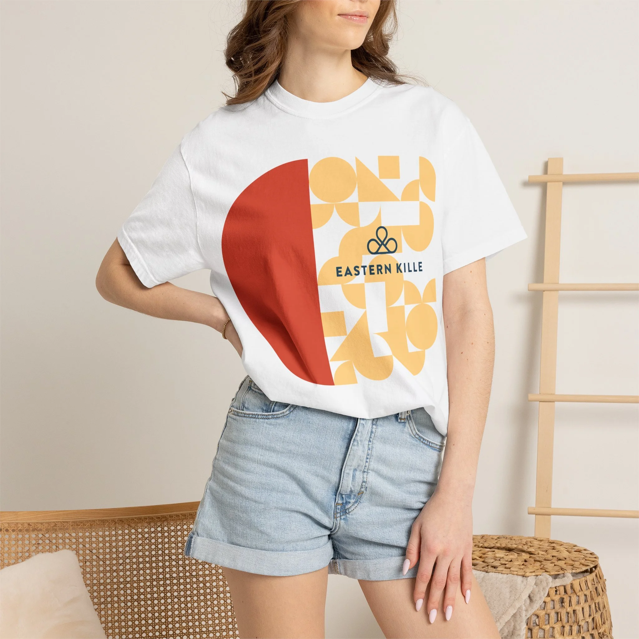 Eastern Kille Graphic Tee on Model