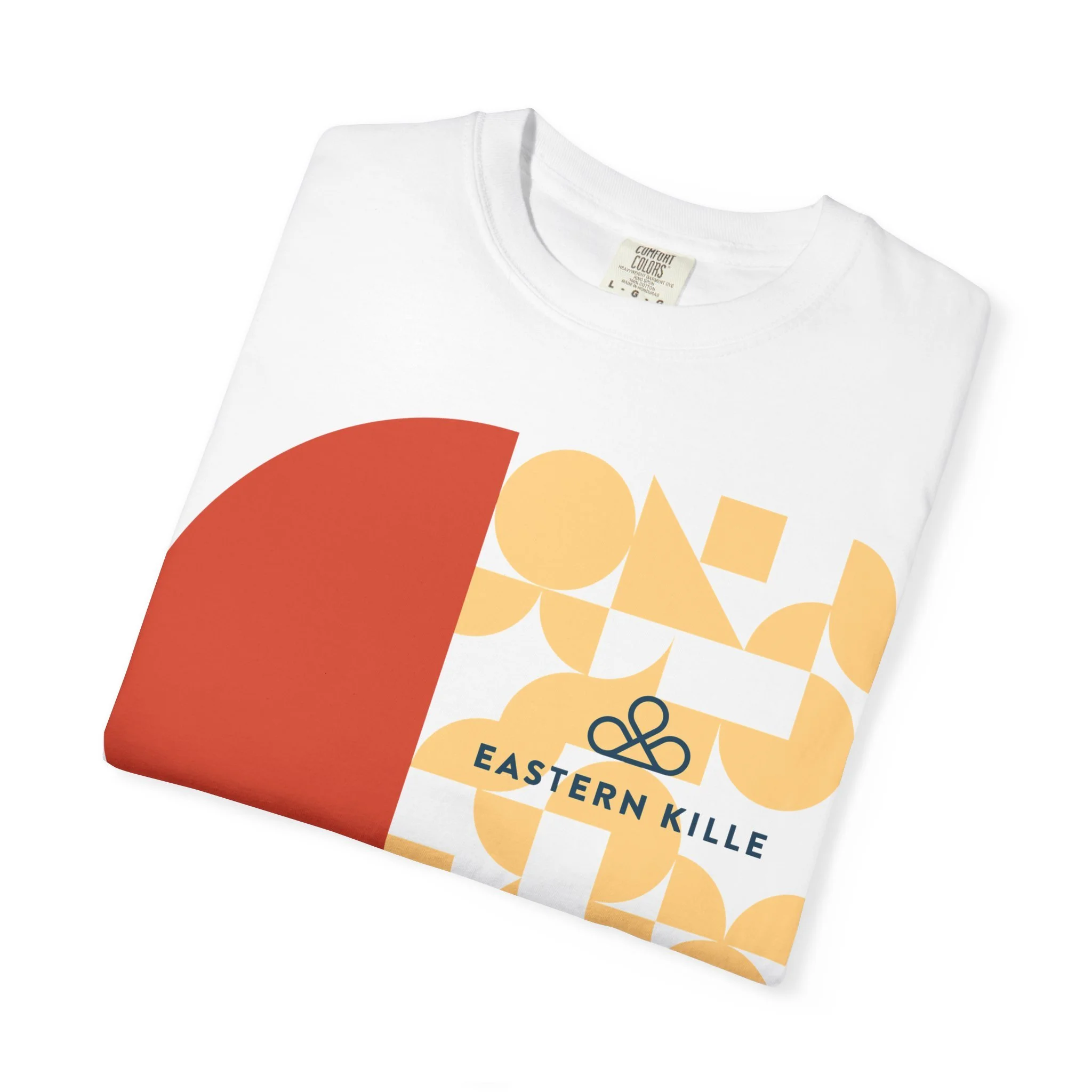 EK White Graphic Tee