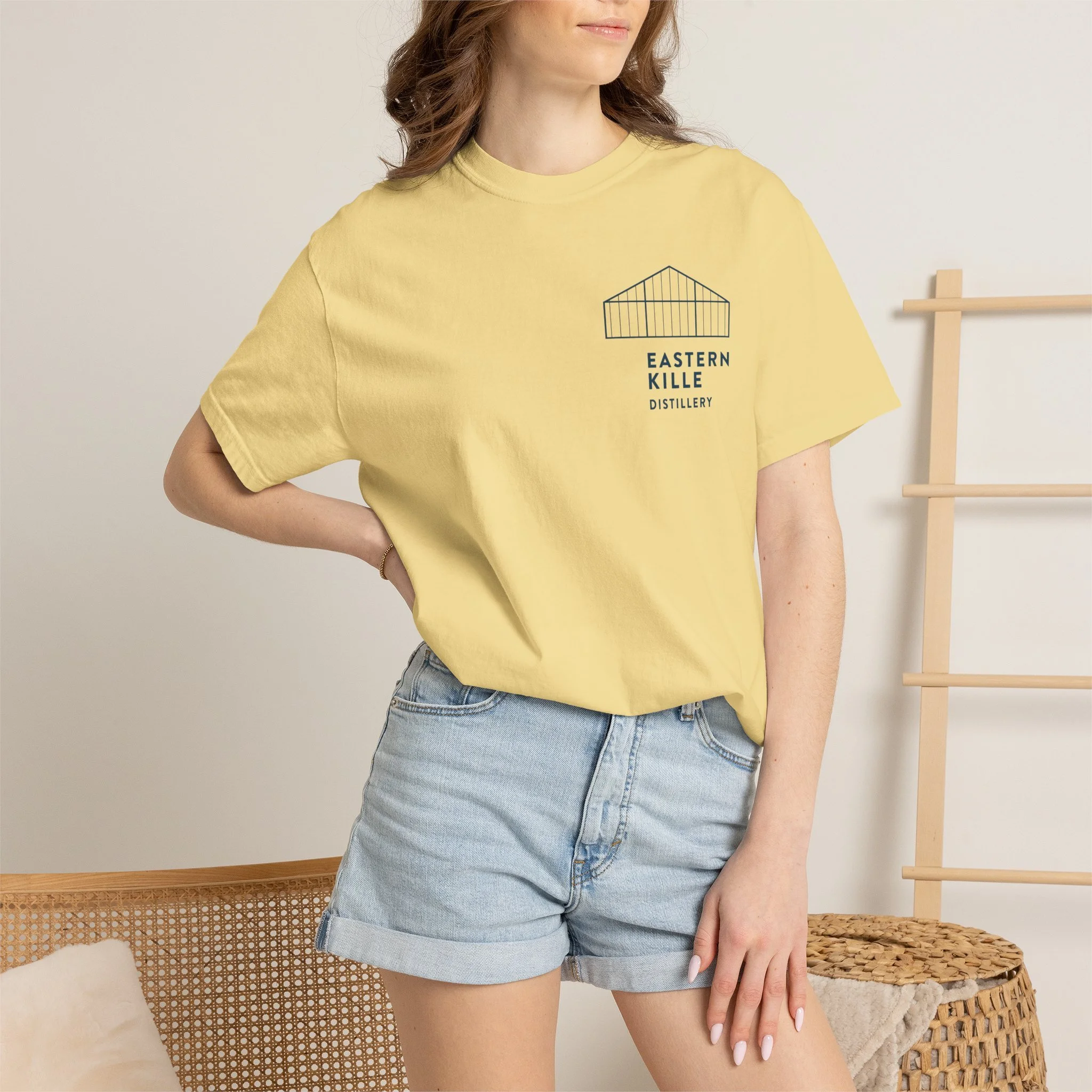 EK Building Logo Tee Yellow