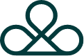 Abstract black cord loop design