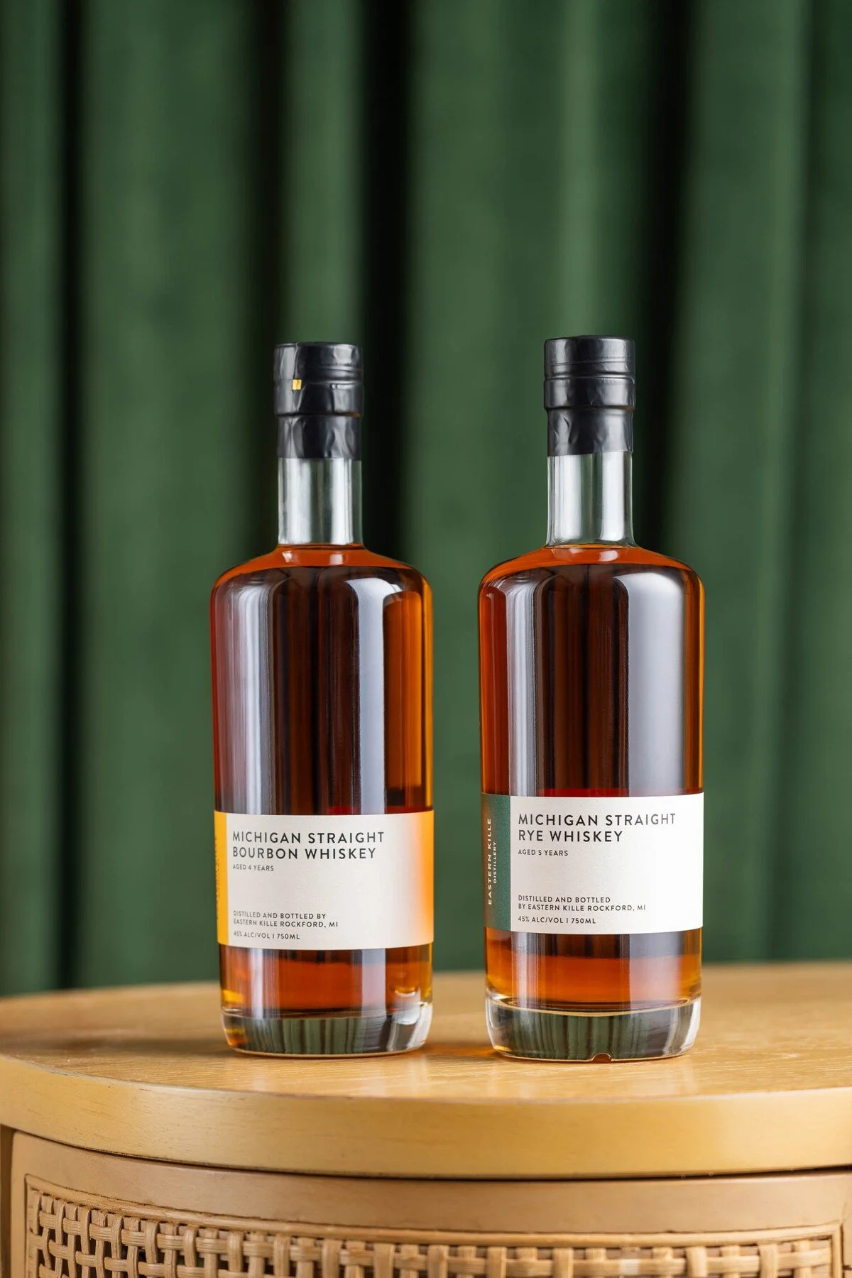 Eastern Kille Straight Whiskey Bottles
