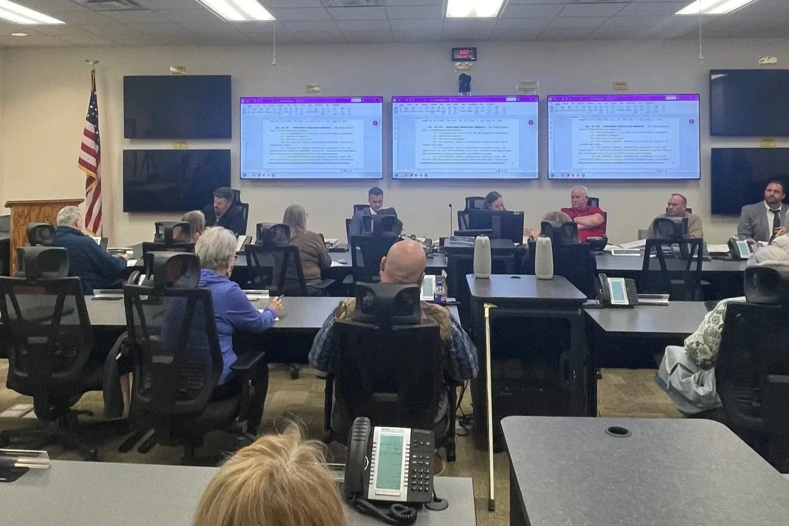 The Hood County Development Commission Meeting: The Oath of Office