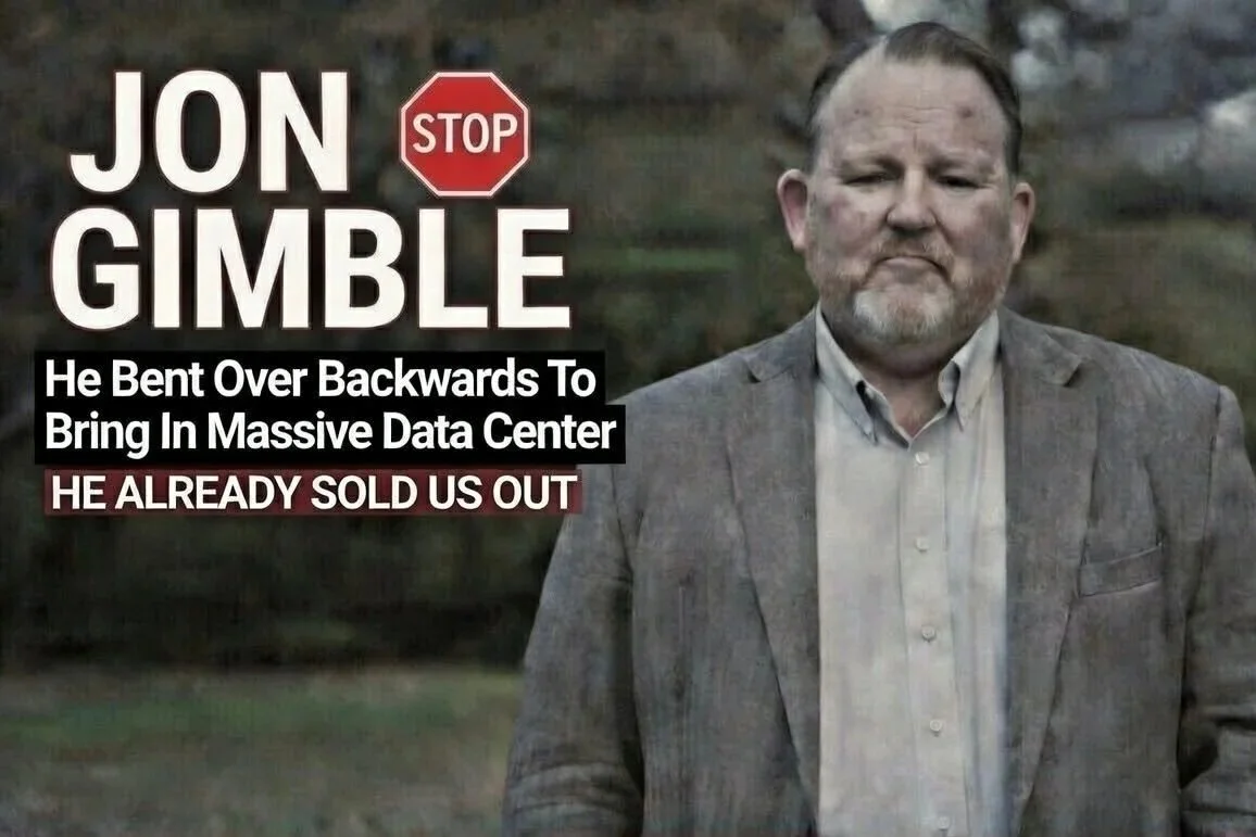 UNCOVERED: State Senate Candidate Jon Gimble Secretly Ushered An Unwanted Data Center Into A Quiet Rural Community
