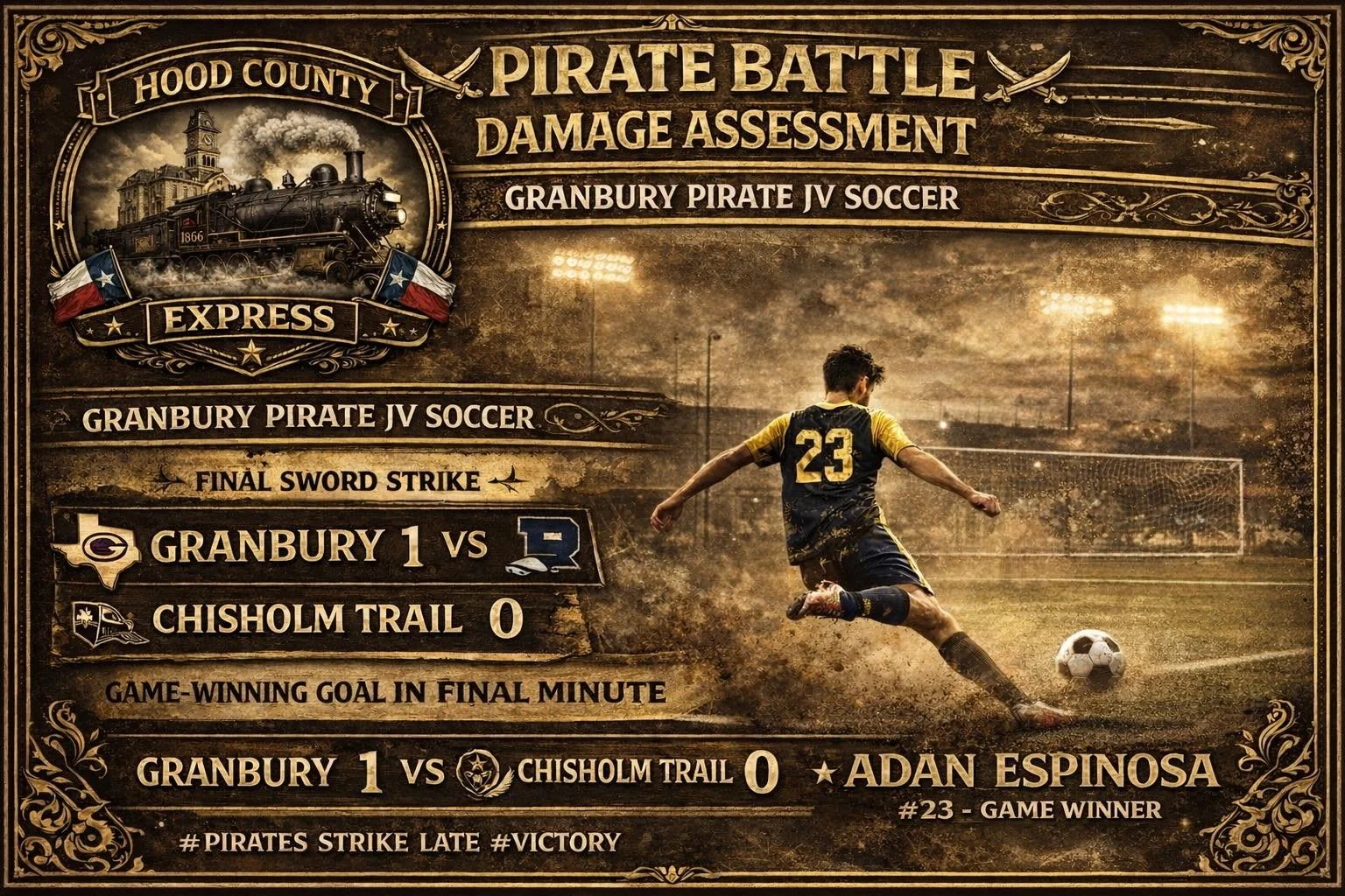 PIRATE BATTLE DAMAGE ASSESSMENT