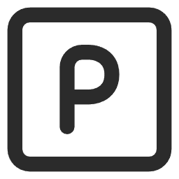 Private parking garage near the property