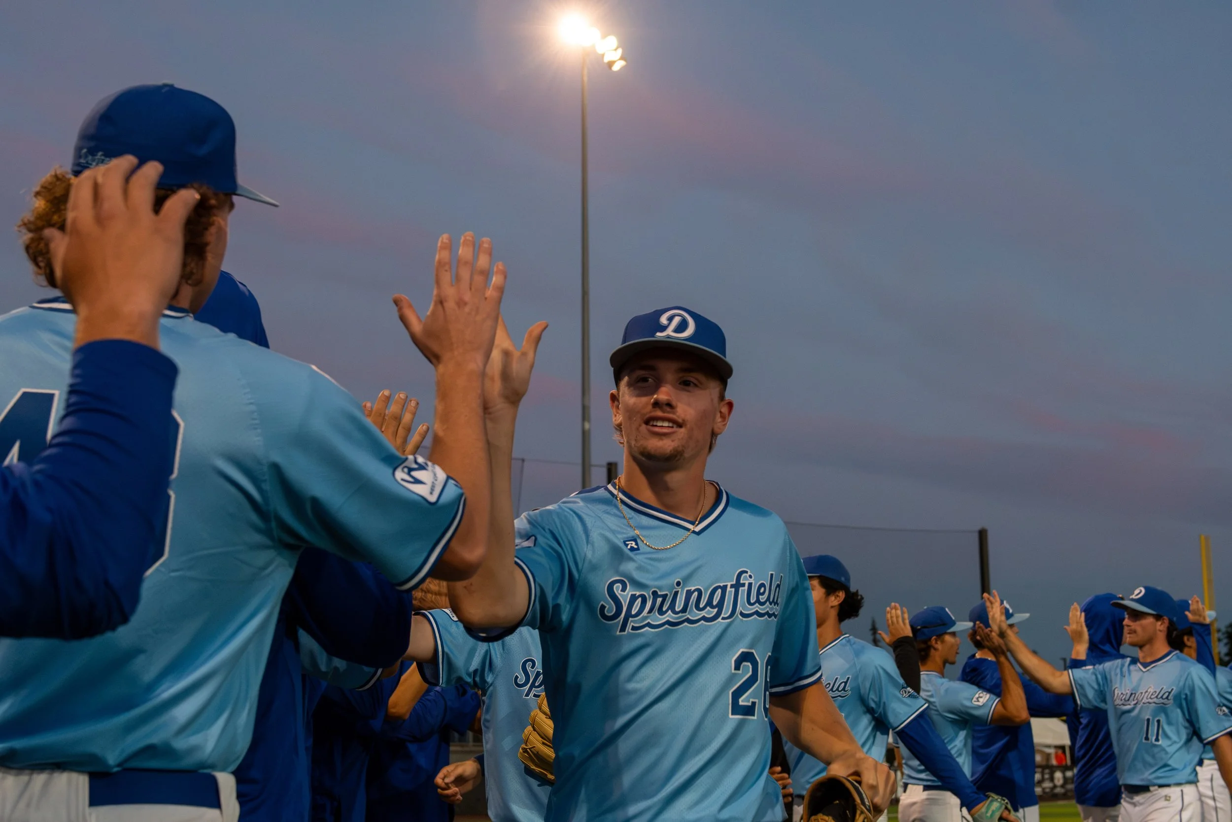 Drifters Dominate Berries 12-1 for Series Opening Win