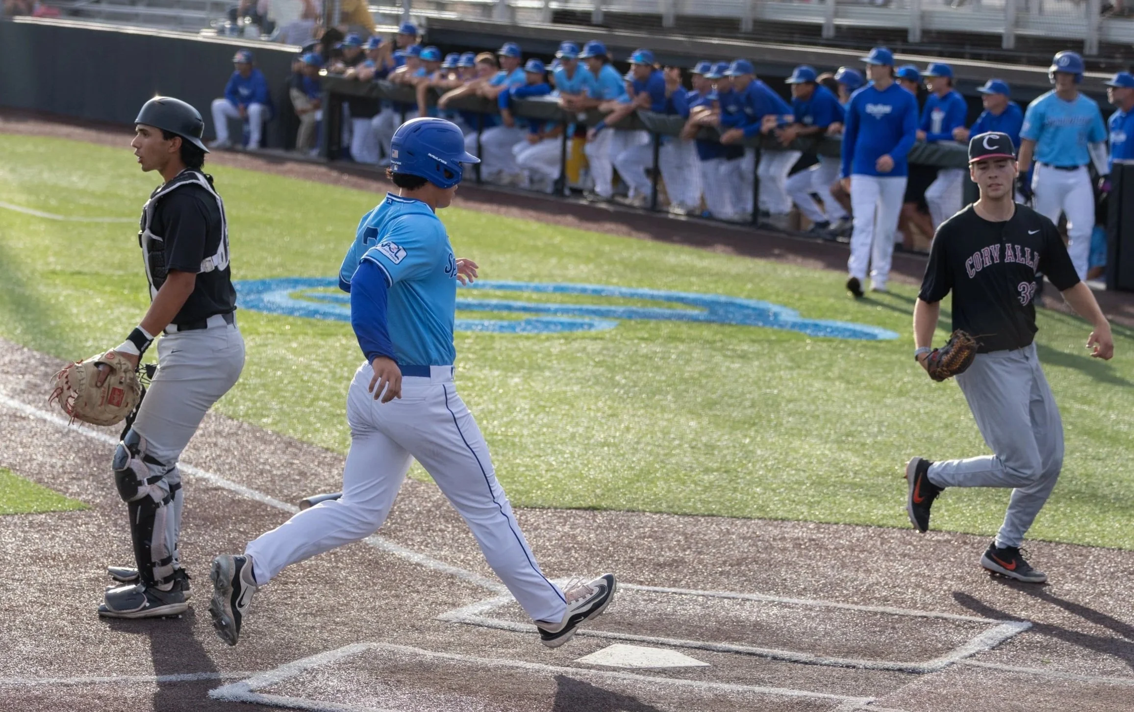 Harrison Homers in Wire-to-Wire Win vs Knights