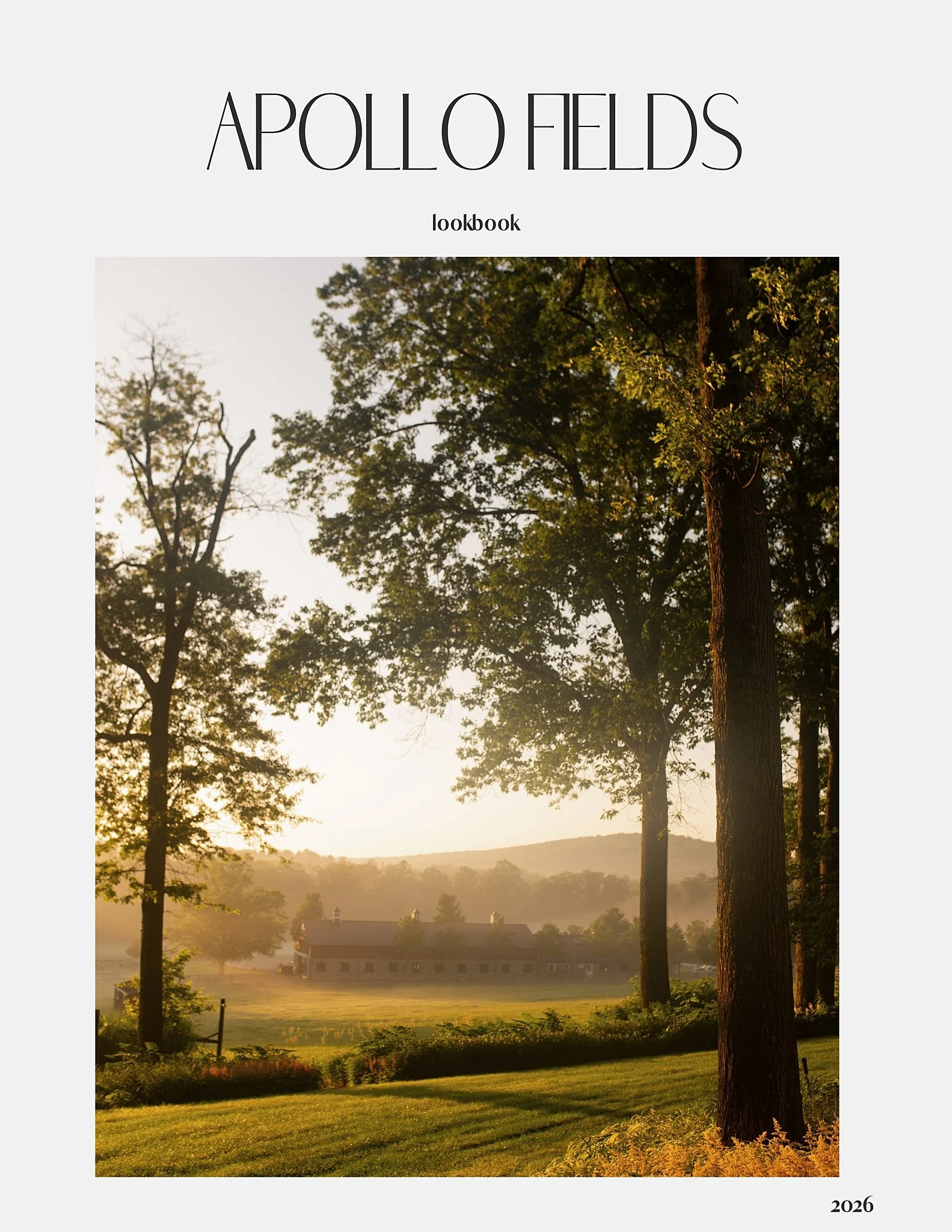 Apollo Fields Lookbook