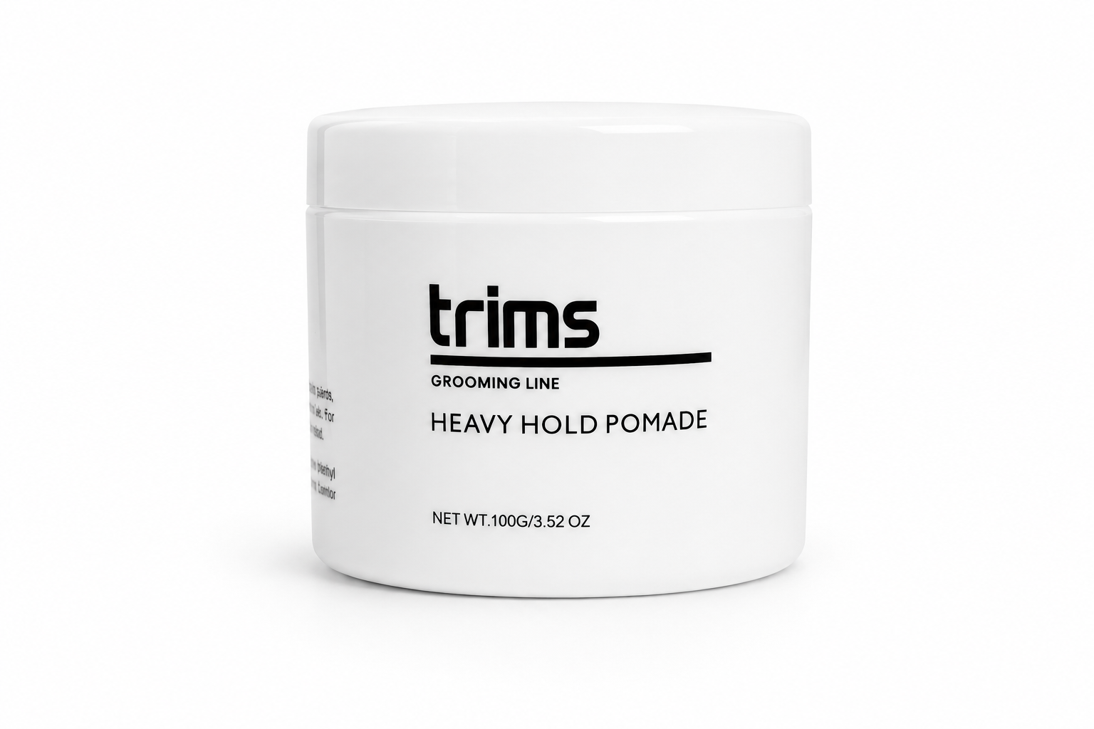 Heavy hold pomade