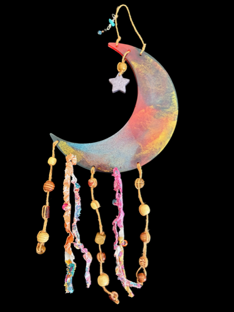 Crescent Moon - "Beads & Boho"