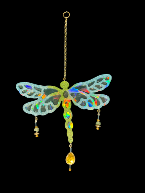 Holographic Dragonfly - "Fairies Rule"