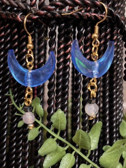 Crescent Moon Blue Beaded Gold4.jpg