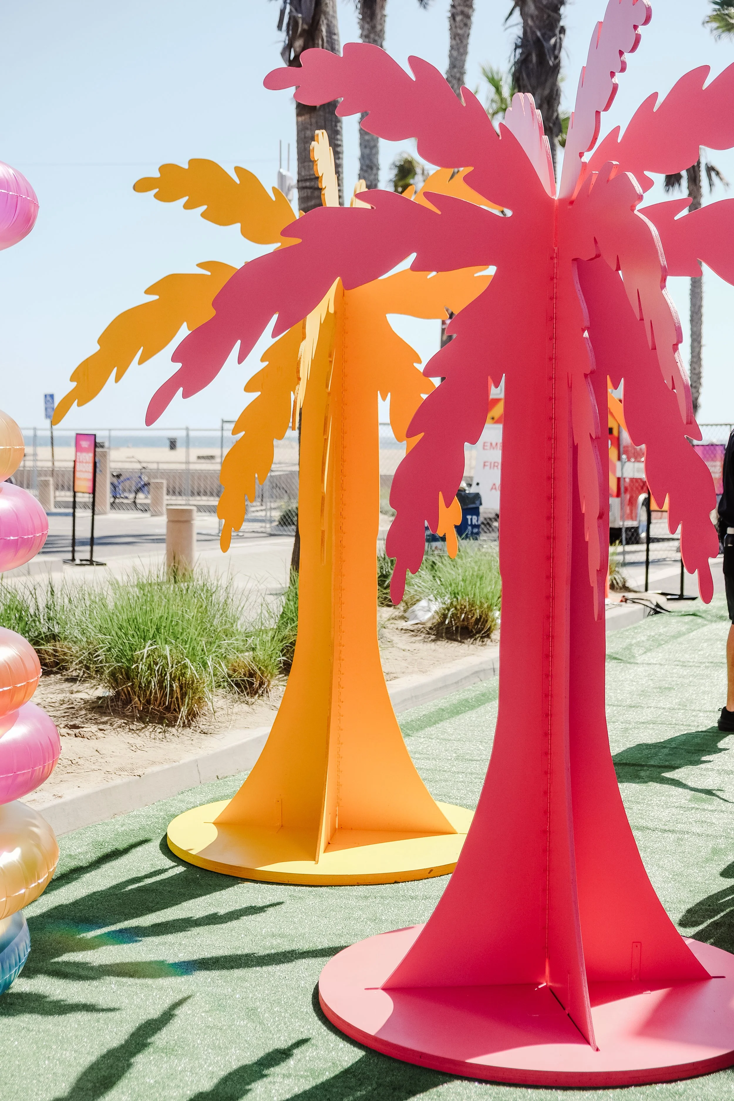 Plywood Palm Trees