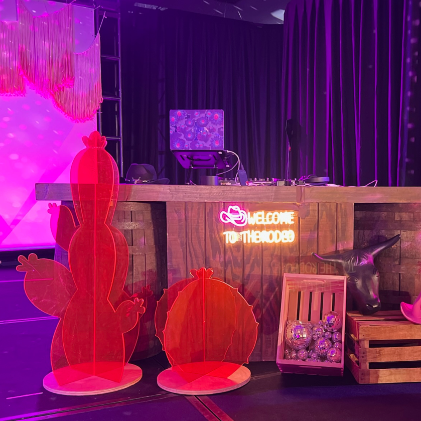 Acrylic Cacti - Prickly Pear & Barrel