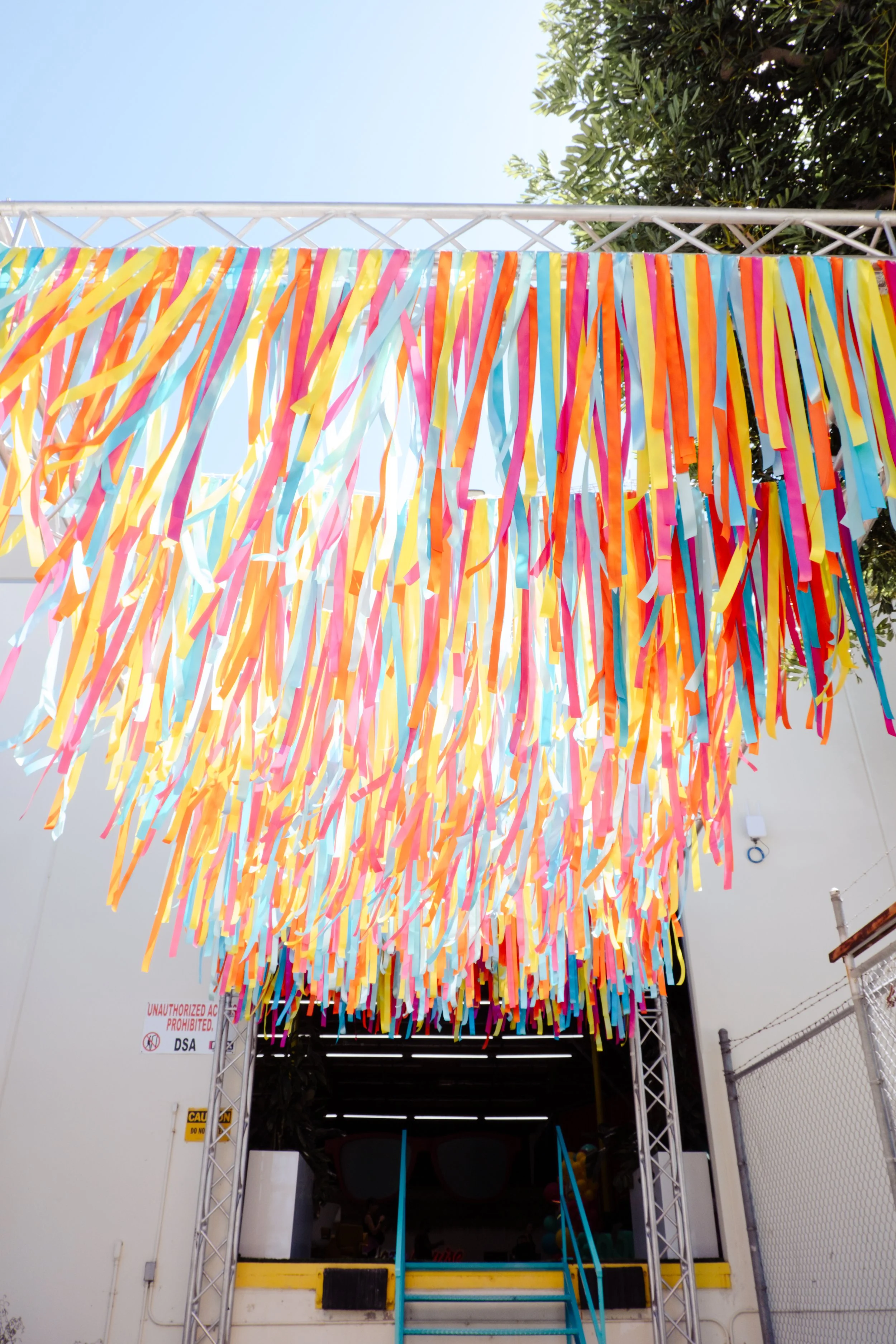 Ribbon Garlands - Bright Multi-Color