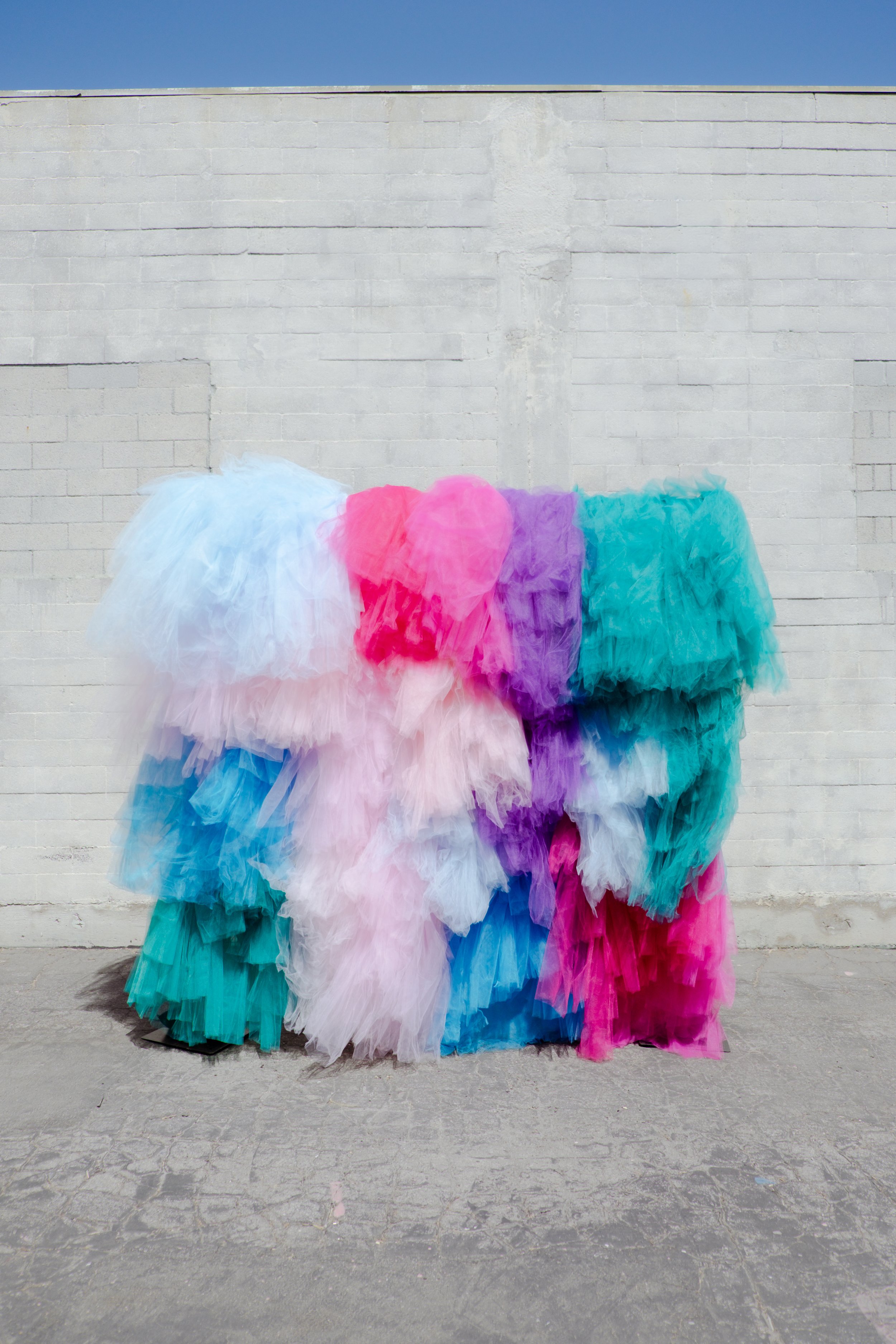 Tulle Backdrop - Mermaid