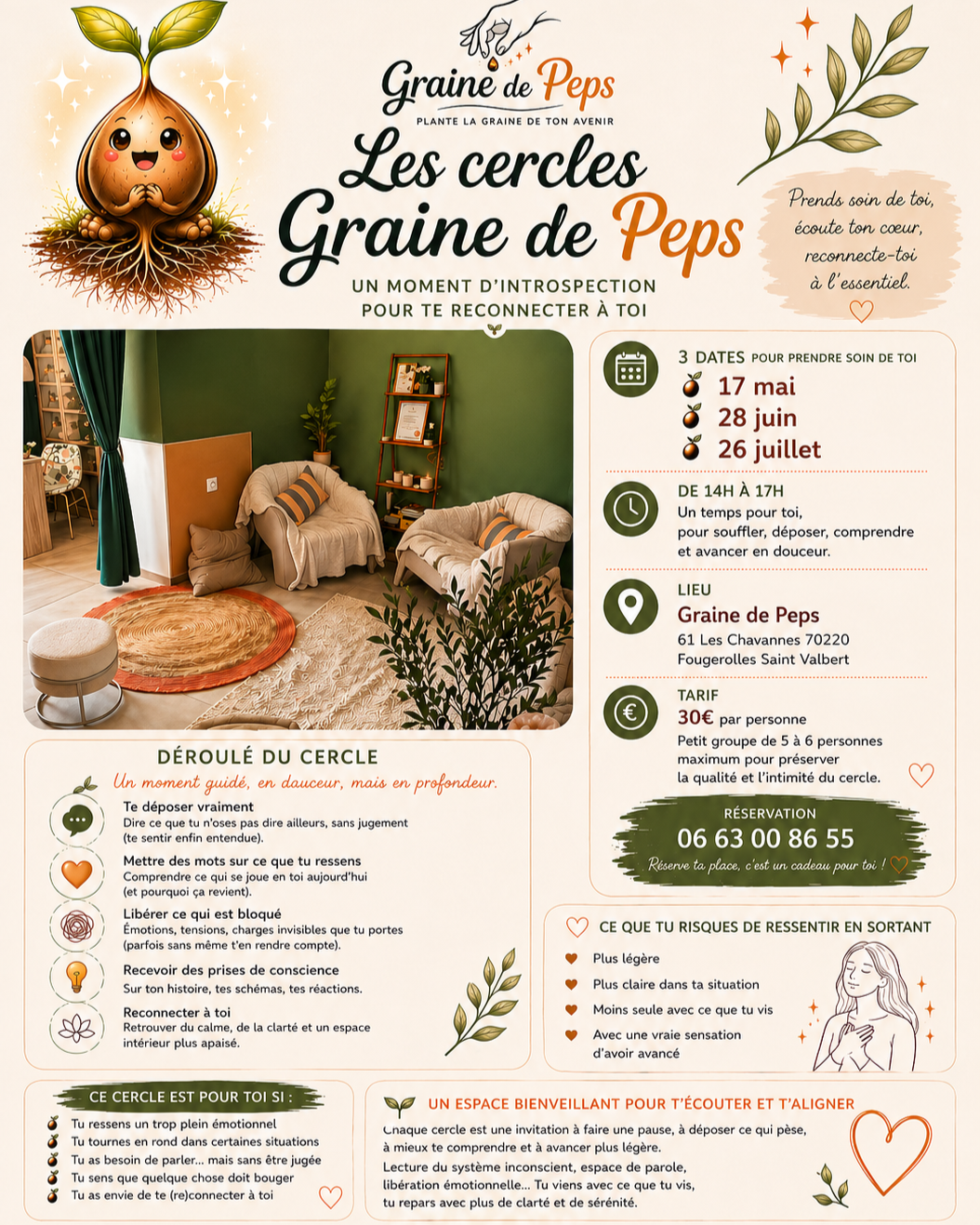 Les cercles Graine de Peps