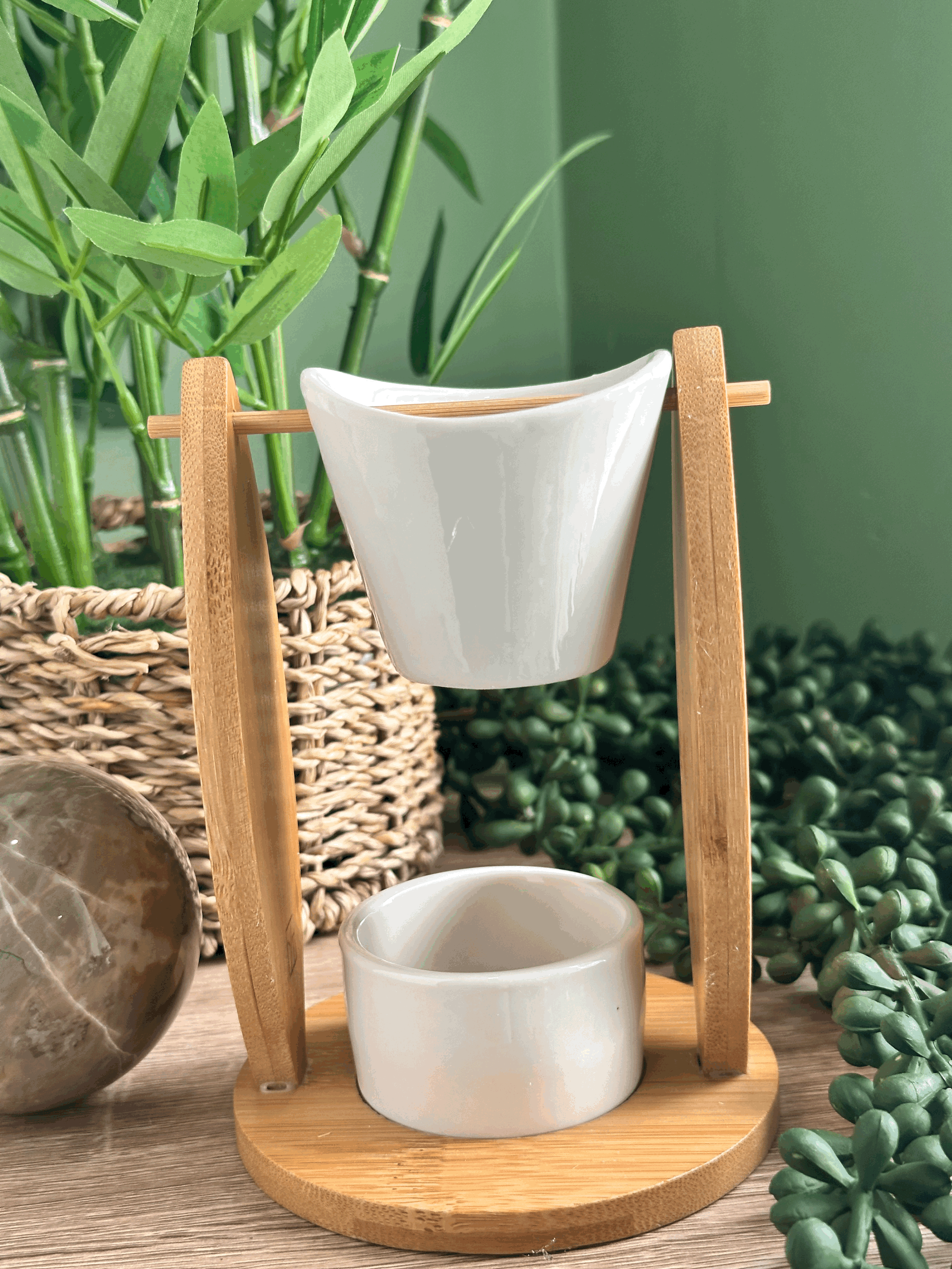 Brûle-parfum Voile  Diffuseur pour fondants parfumés spirituels