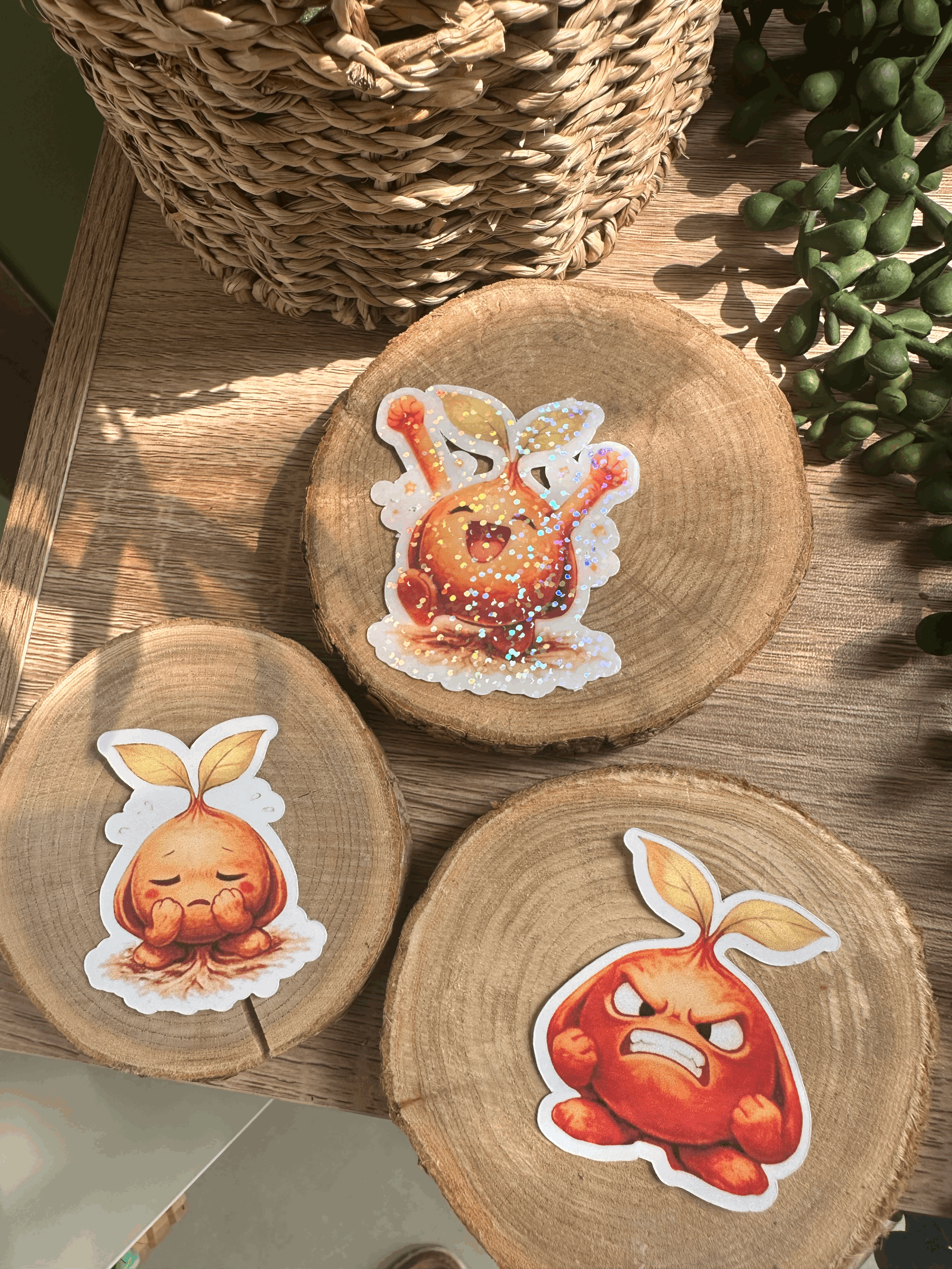 Stickers émotionnels pour enfants