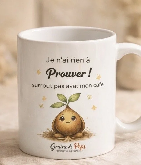Mug de reprogramation émotionnel Graine de Peps