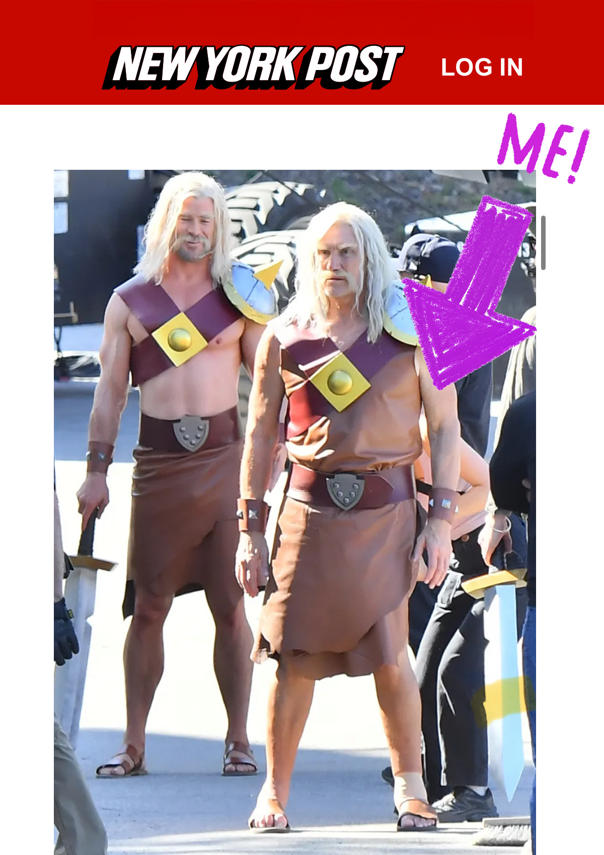 Zoey Macdonell working on the set of Supercell Squad Up, directed by Jody Hill.