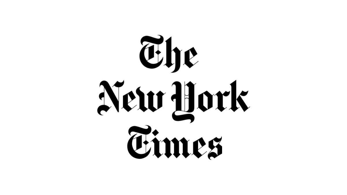 The New York Times logo.