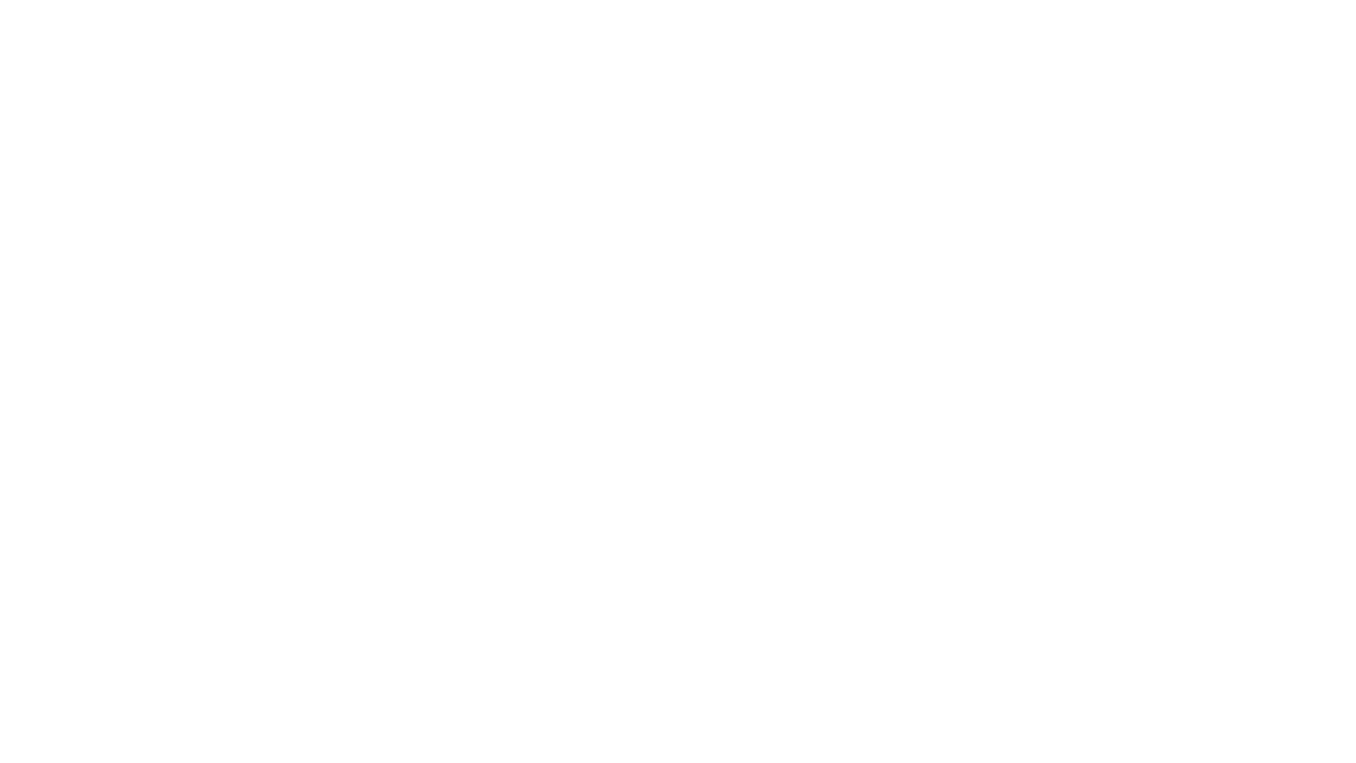 Black abstract shape on white background