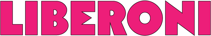 Bold pink text reading 'LIBERON' on a white background.