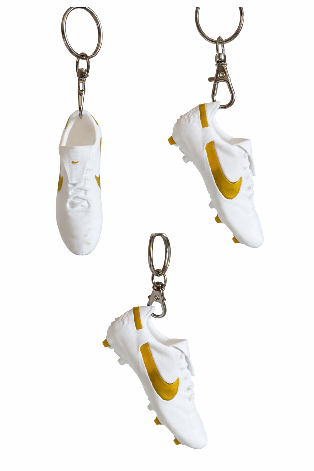 Nike Premier keyring White and Gold