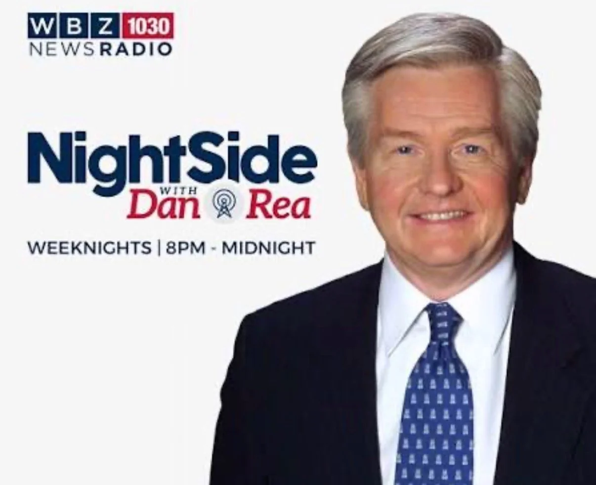 Caroline Shinkle's interview on NightSide with Dan Rea on WBZ