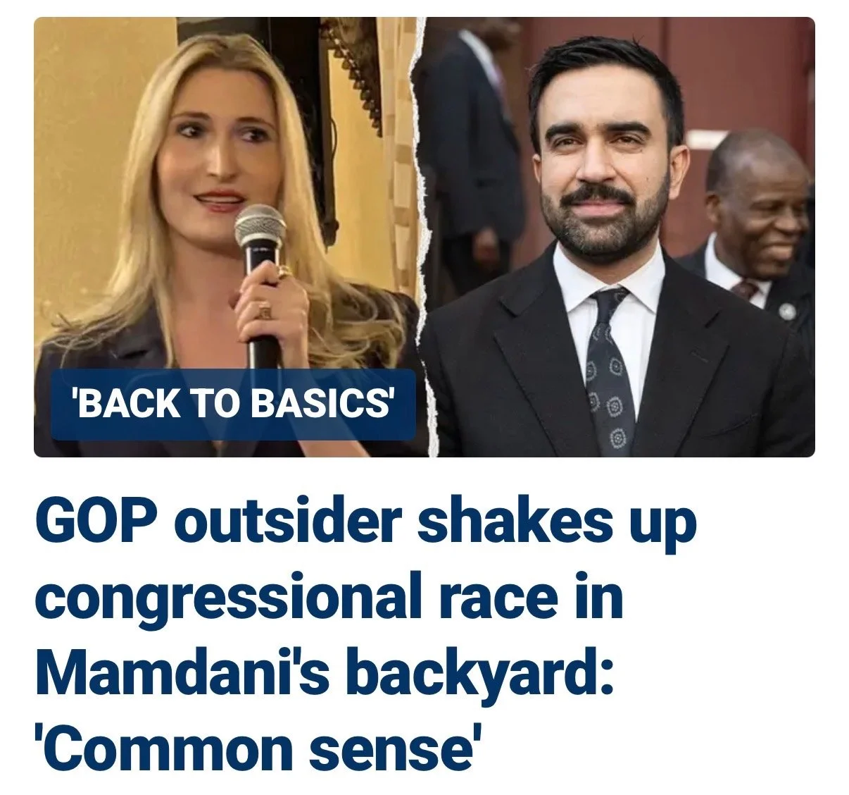 NYC GOP hopeful says Mamdani ‘running city into the ground’ as taxes, crime fears fuel backlash