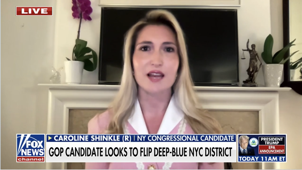 Caroline Shinkle eyes flipping deep-blue NYC district