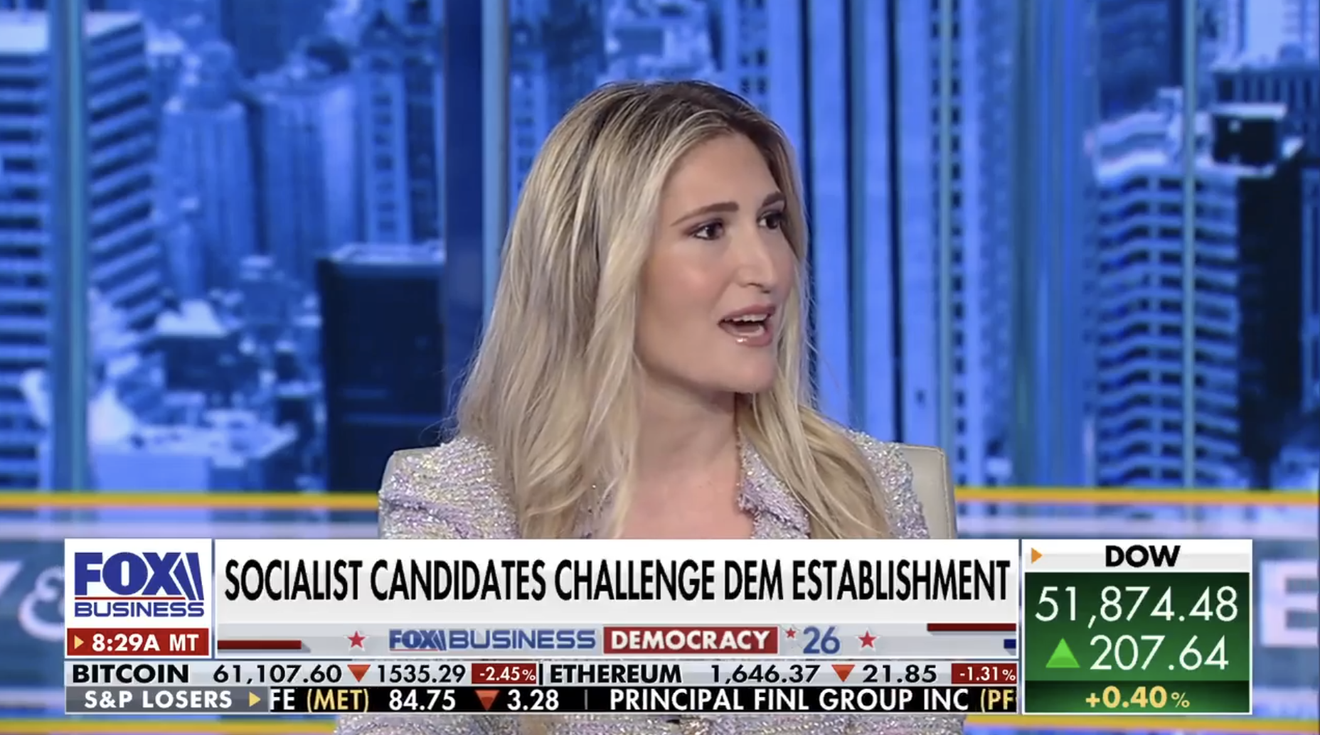 Caroline Shinkle Talks Political Physics with Stuart Varney on Fox Business