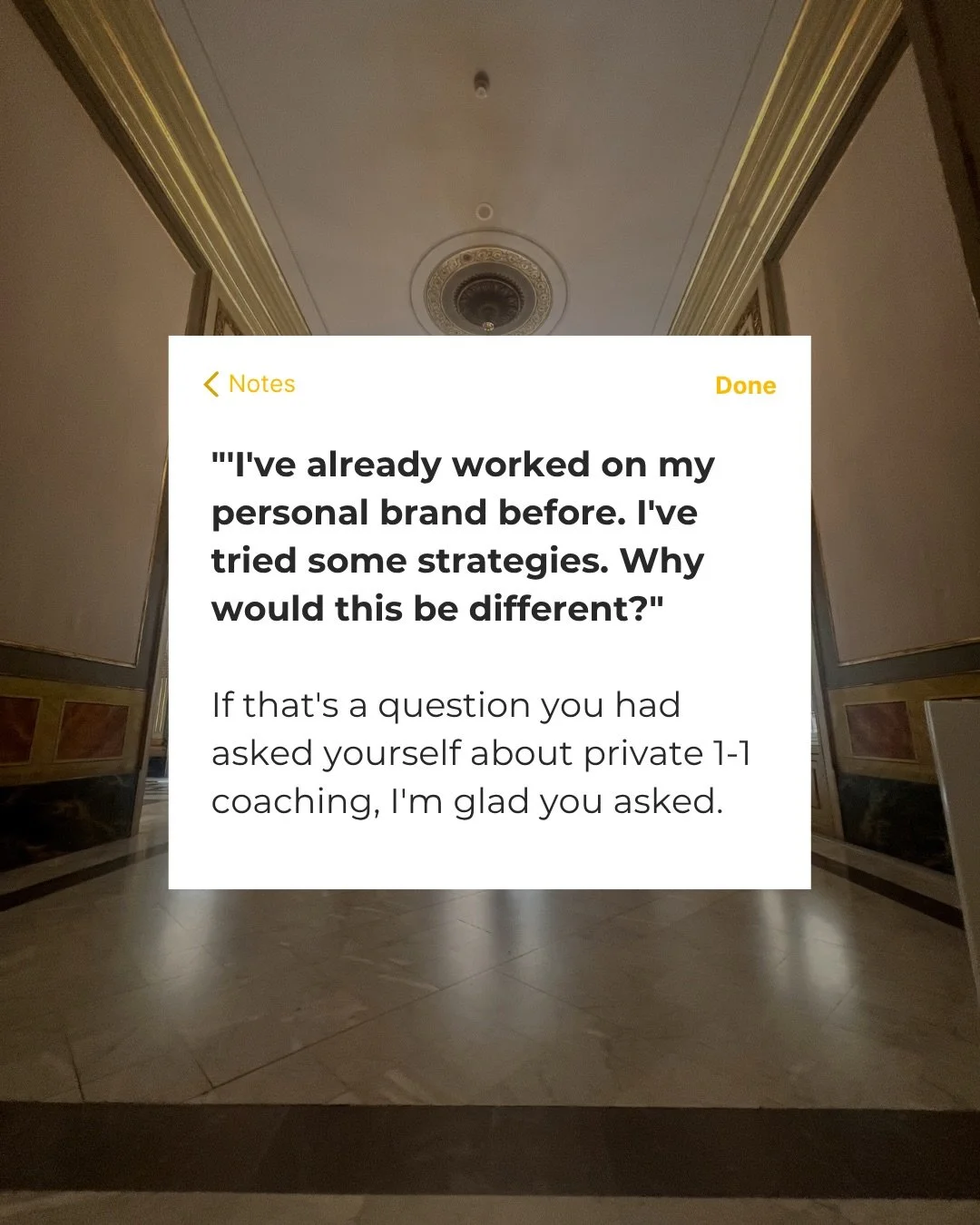 &ldquo;I&rsquo;ve already worked on my personal brand before, why would this be different?&rdquo;

If that&rsquo;s a question you&rsquo;ve had, I&rsquo;m glad you asked it. It means you&rsquo;re not looking for another quick fix. You&rsquo;re actuall