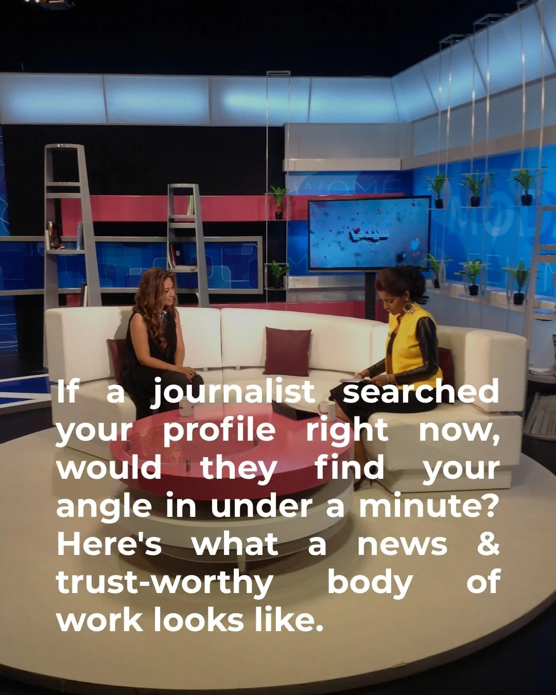 For almost all my career, I sat on the side of the table where I help my clients get the interview, the panel seat, the feature. 

I can tell you honestly, the agency logo was never the deciding factor, and neither was my clients&rsquo; social media 