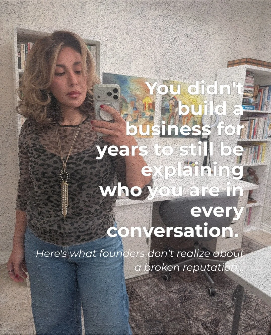 I didn&rsquo;t write that post to make anyone feel caught out for sport. I wrote it because I keep having the same conversation, on calls, in DMs, after a masterclass, with founders &amp; experts who are doing everything right and still can&rsquo;t e