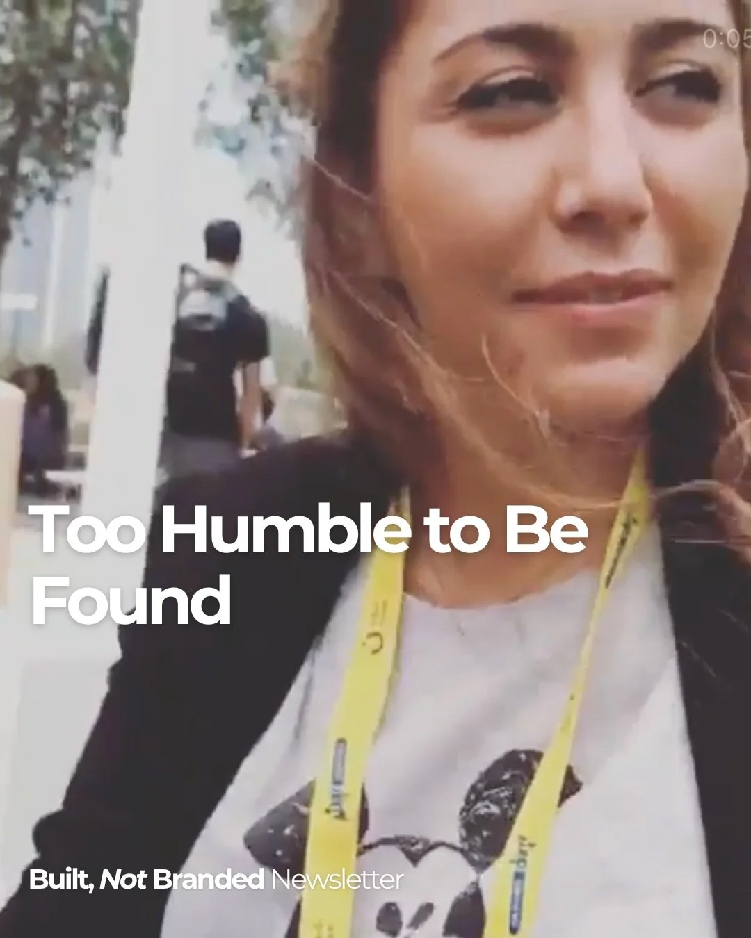 There&rsquo;s a Stanford study that explains exactly why staying quiet doesn&rsquo;t read as humility to anyone who hasn&rsquo;t worked with you yet. 

Tomorrow&rsquo;s newsletter is all about humility, bragging, and how others can help you build noi